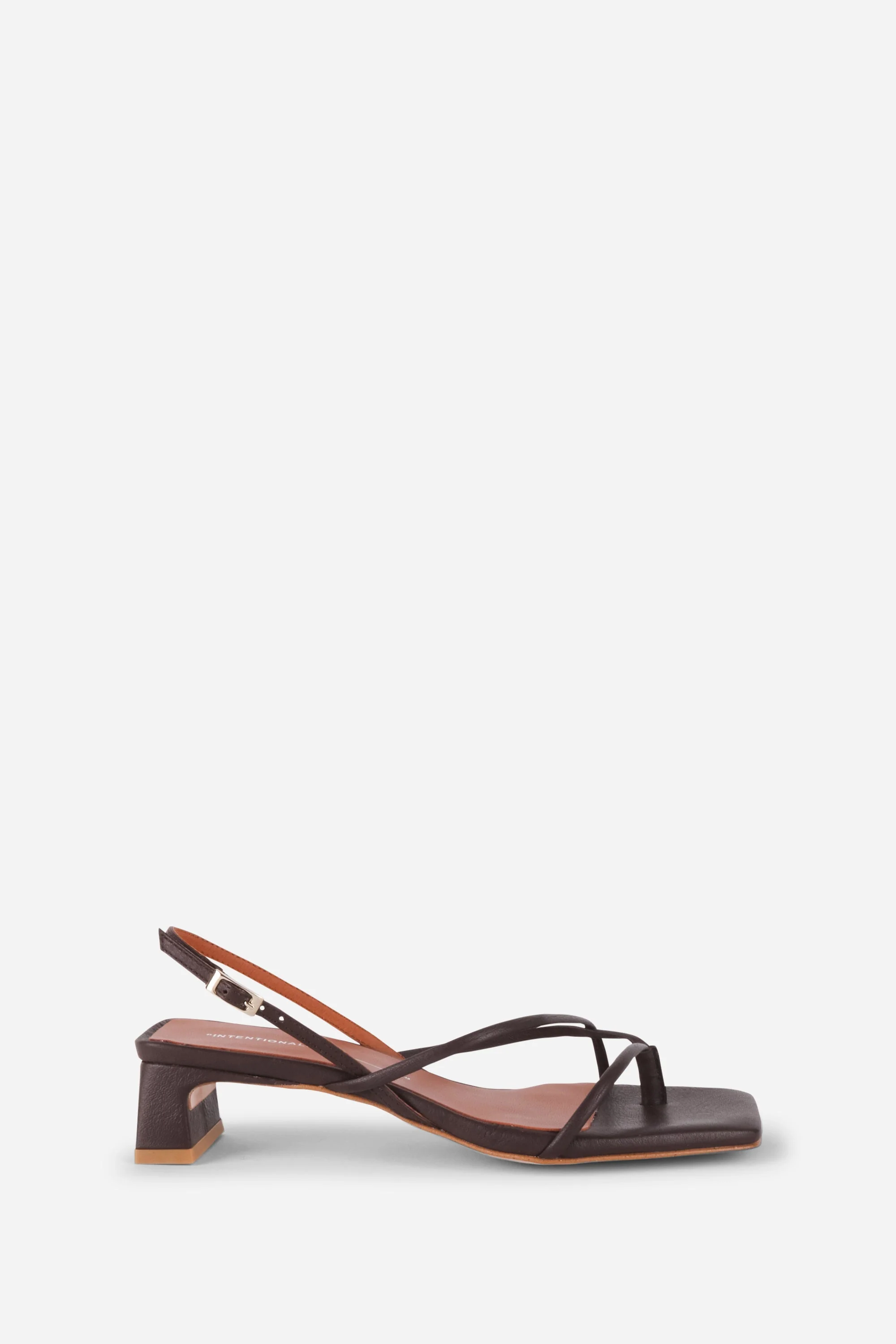 "INTENTIONALLY __________." Fifi Heeled Sandal - Black/Camel/Ice/Neon Citrus - Image 43