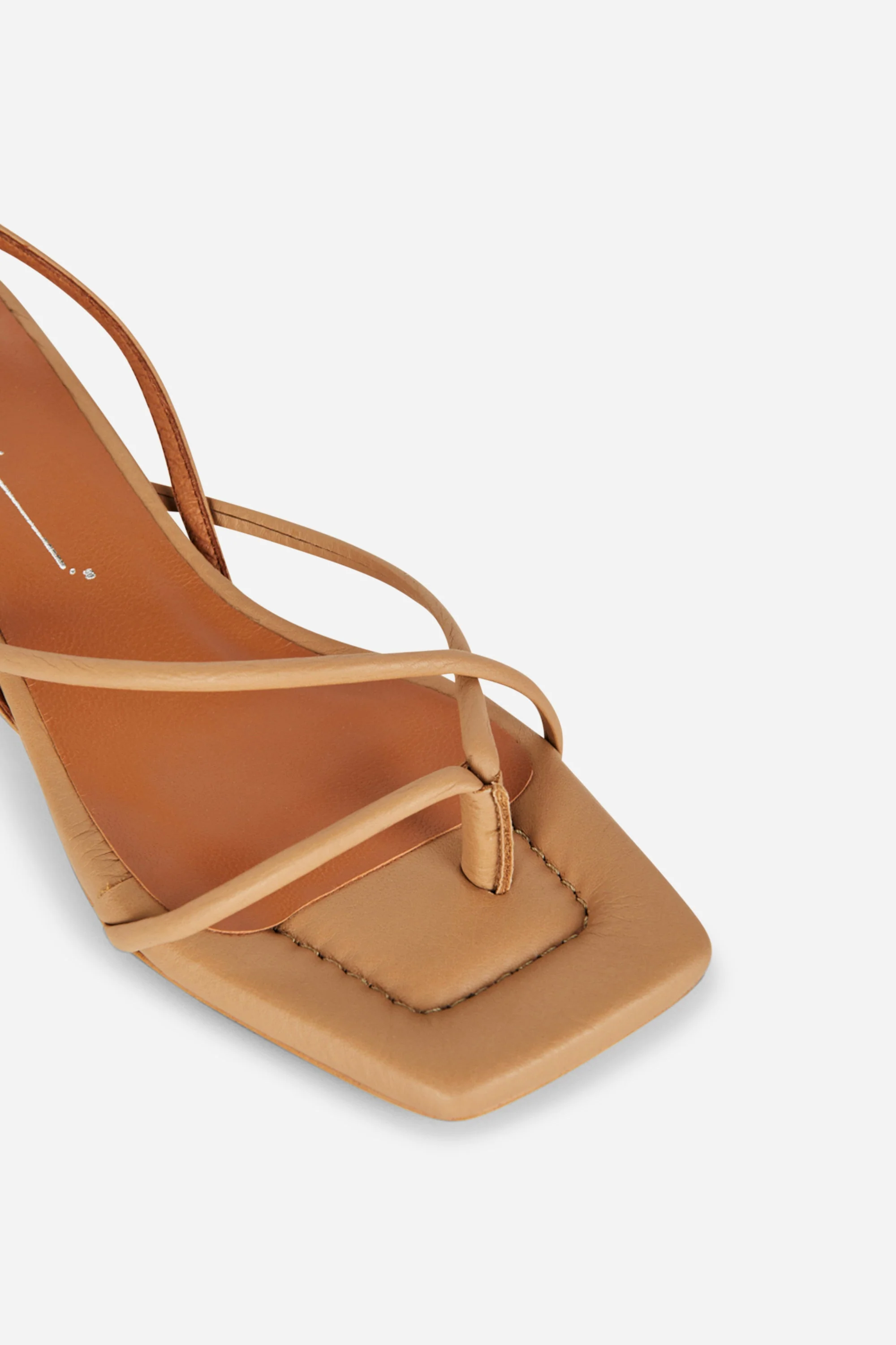 "INTENTIONALLY __________." Fifi Heeled Sandal - Black/Camel/Ice/Neon Citrus - Image 5
