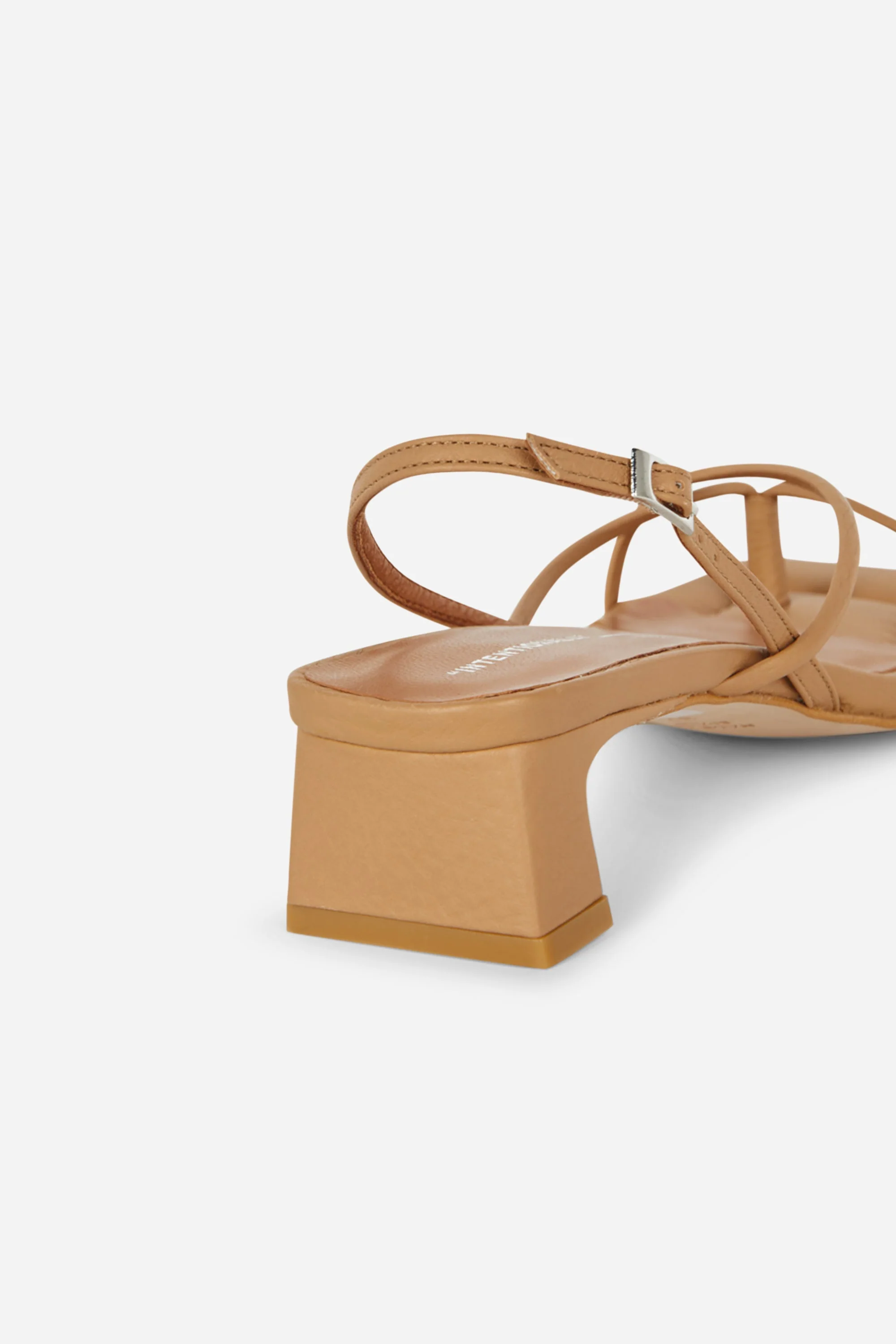 "INTENTIONALLY __________." Fifi Heeled Sandal - Black/Camel/Ice/Neon Citrus - Image 6