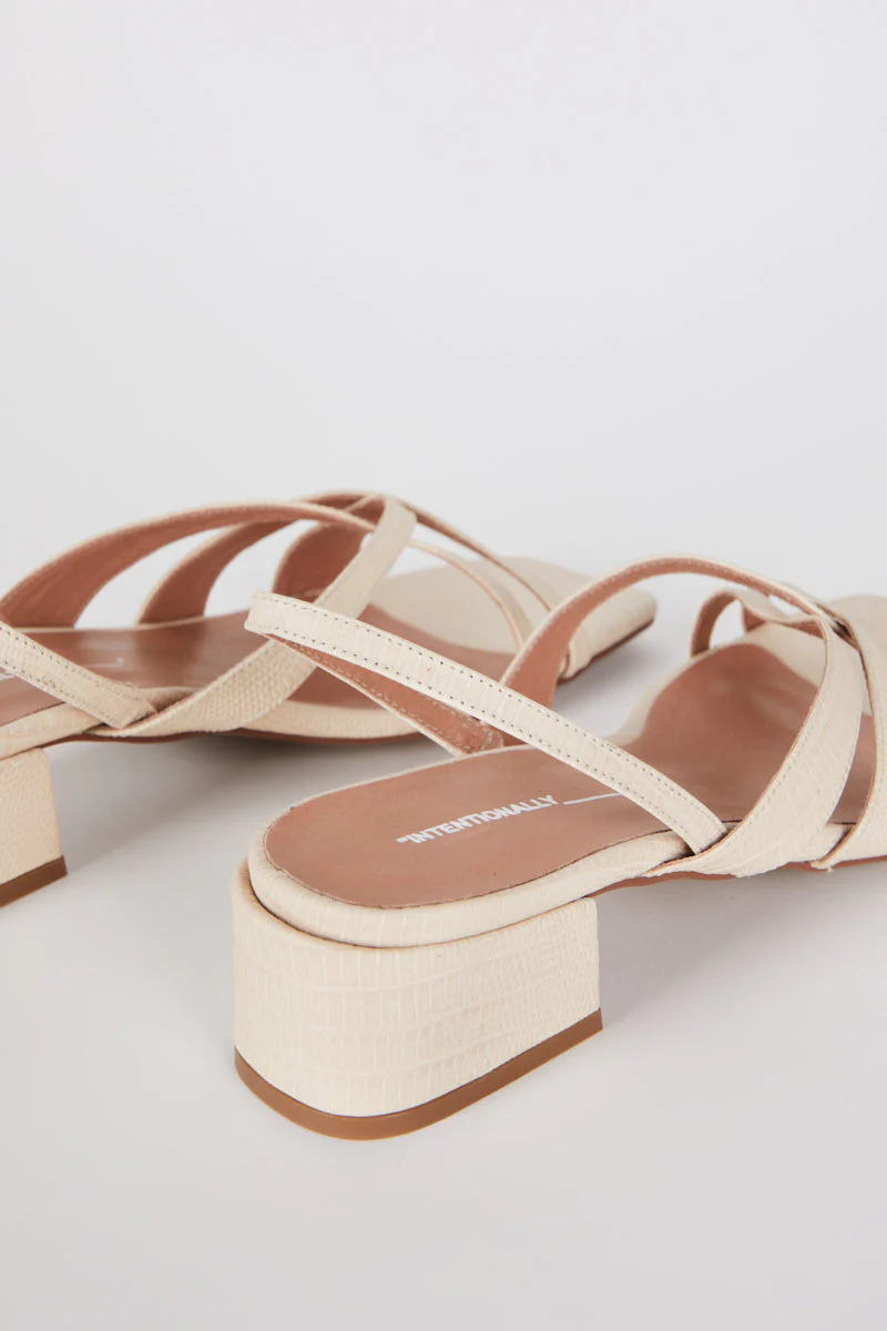 "INTENTIONALLY __________." LUCILLE HEEL - Image 15