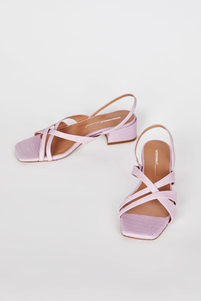 "INTENTIONALLY __________." LUCILLE HEEL - Image 5