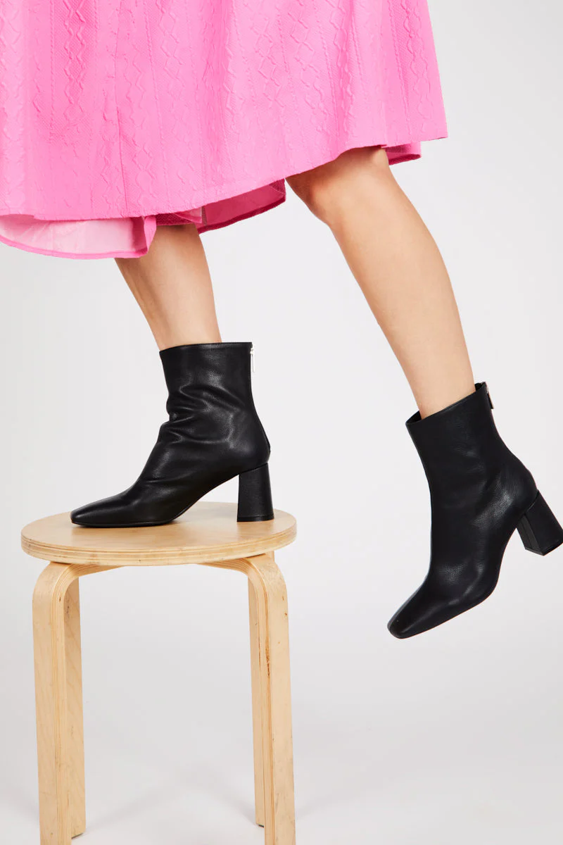 "INTENTIONALLY __________." TABATHA HEELED BOOT - Multi - Image 9