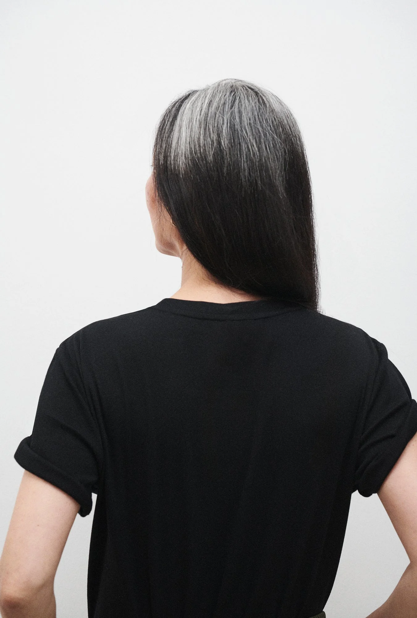Silk Laundry BODYSUIT TEE - BLACK - Image 4