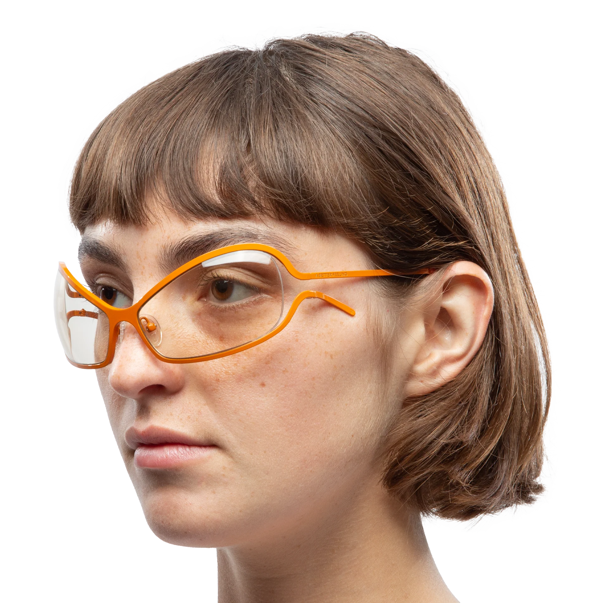 A BETTER FEELING Numa Sunglasses - Triple Orange - Image 5