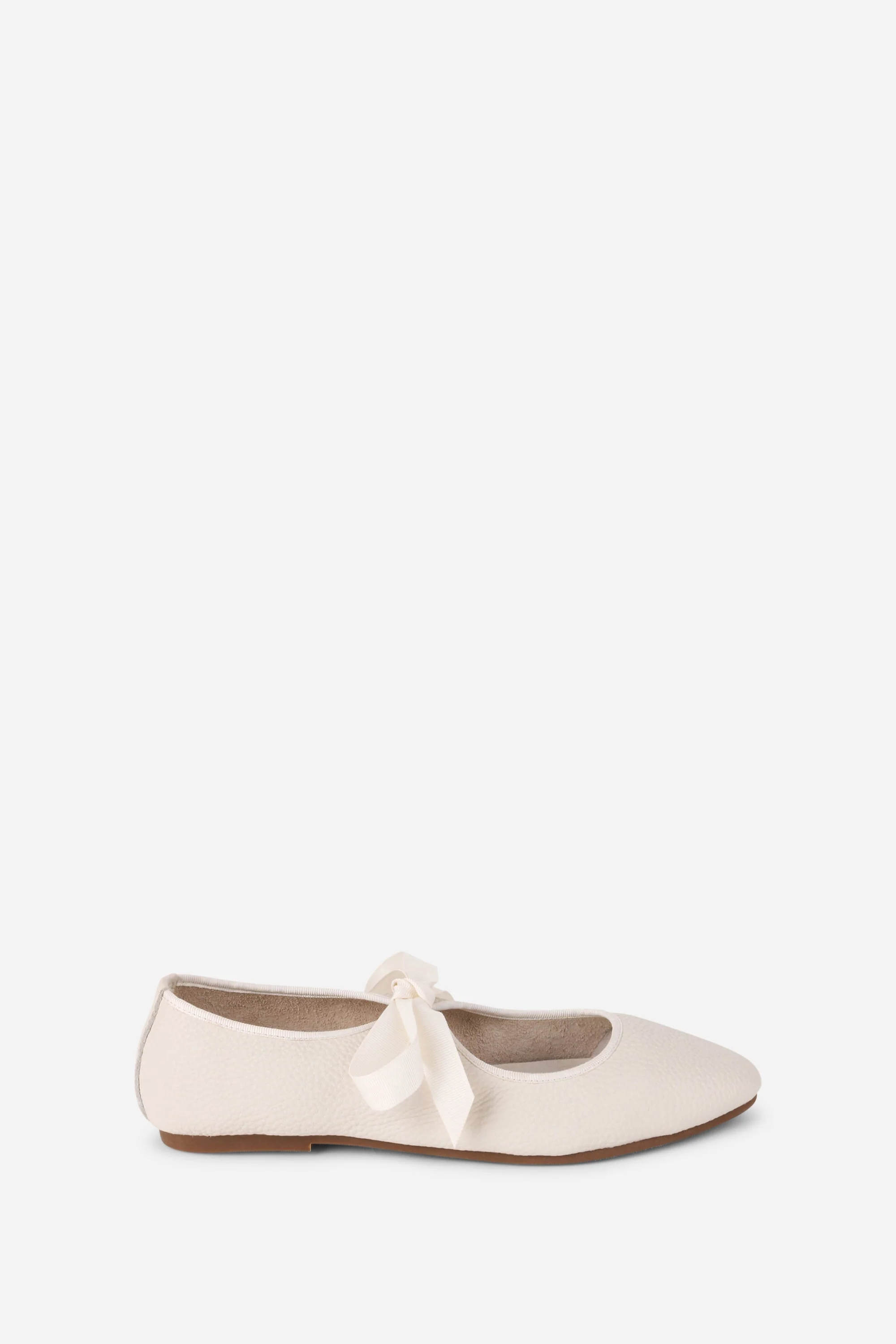 "INTENTIONALLY __________." Valley Sole Ballet Flat - Black - Image 24
