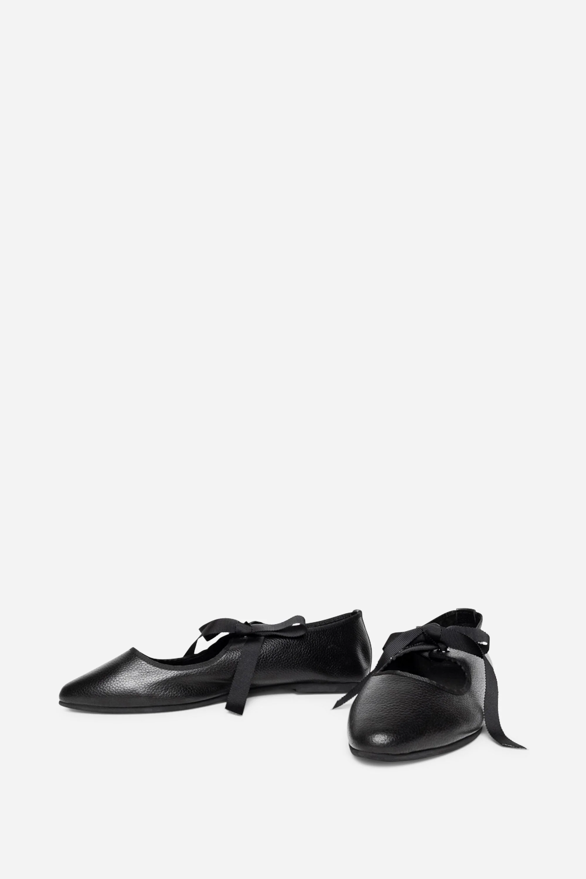 "INTENTIONALLY __________." Valley Sole Ballet Flat - Black - Image 3