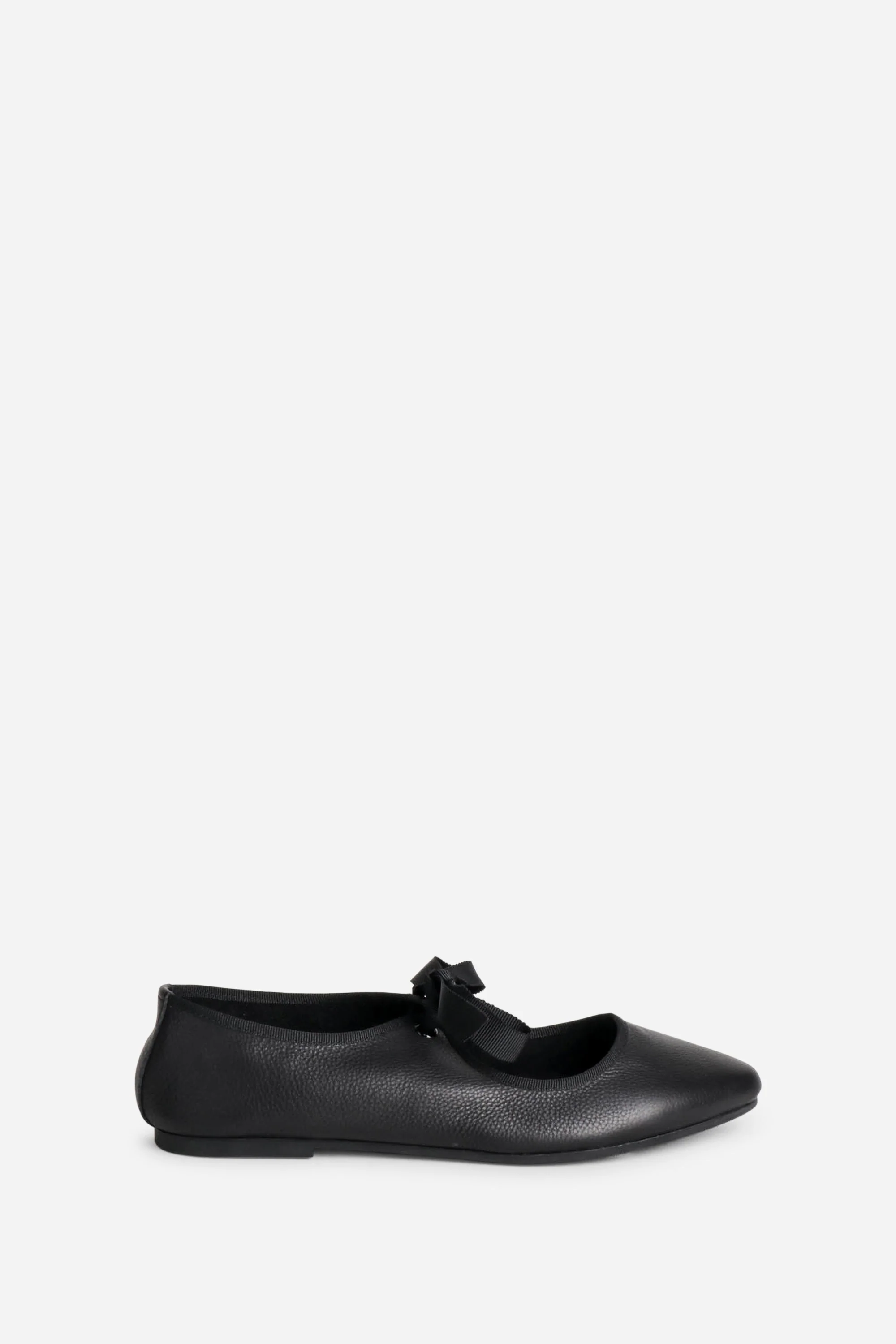 "INTENTIONALLY __________." Valley Sole Ballet Flat - Black - Image 7