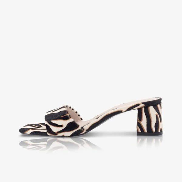Sol Sana Sofia Mule Zebra Womens - Image 3