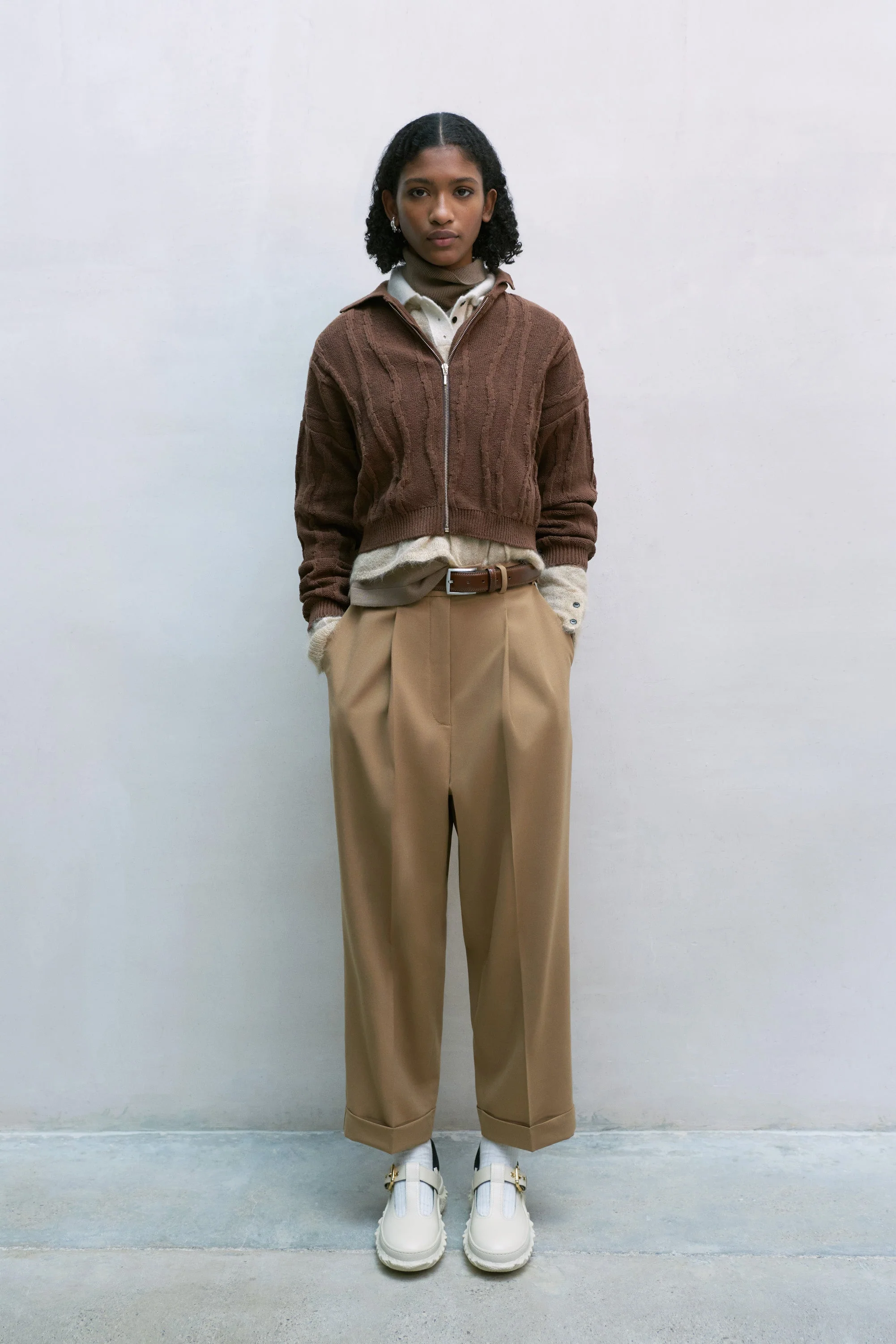Cordera Tailoring Masculine Pants - Camel - Image 2