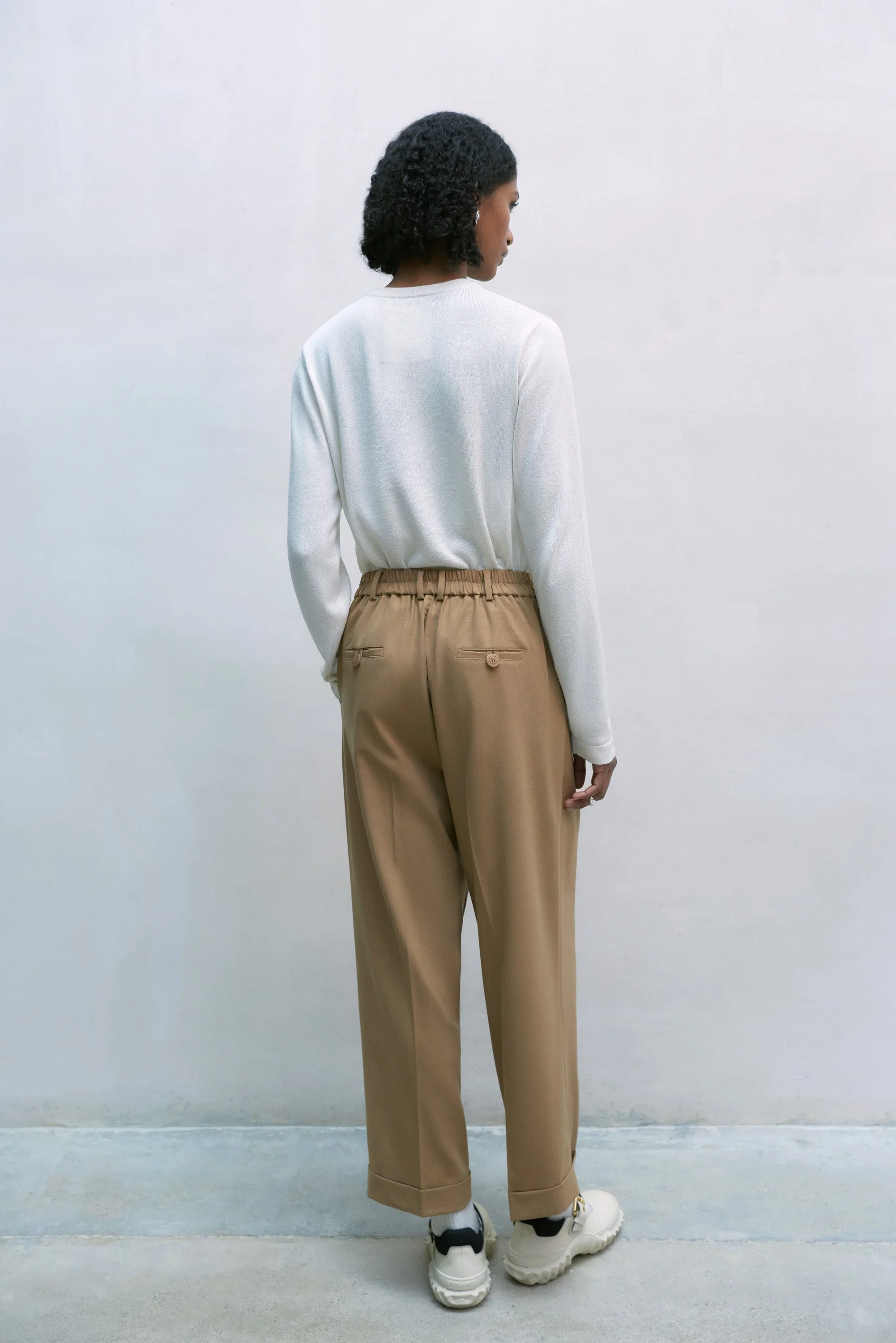 Cordera Tailoring Masculine Pants - Camel - Image 3
