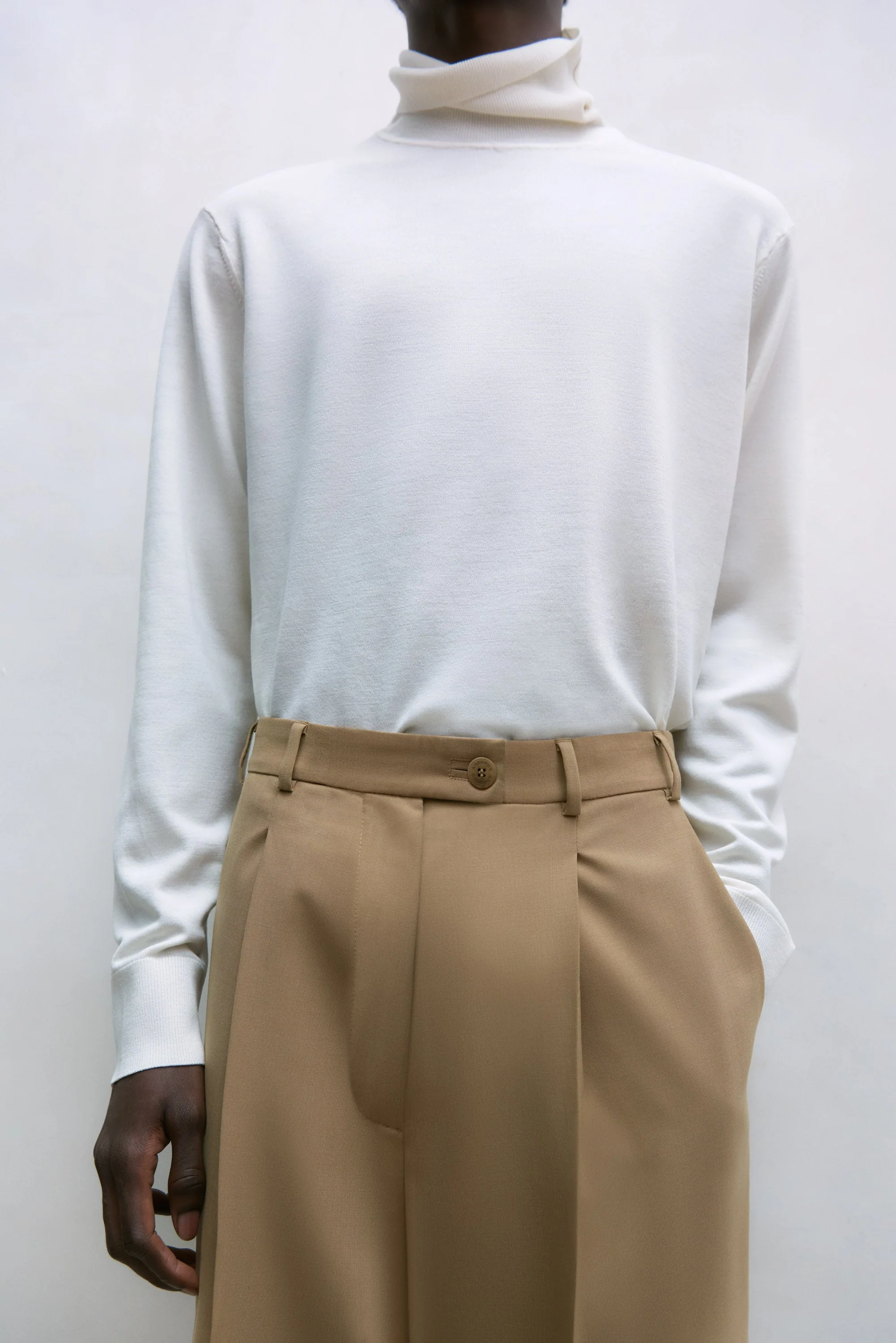 Cordera Tailoring Masculine Pants - Camel - Image 4