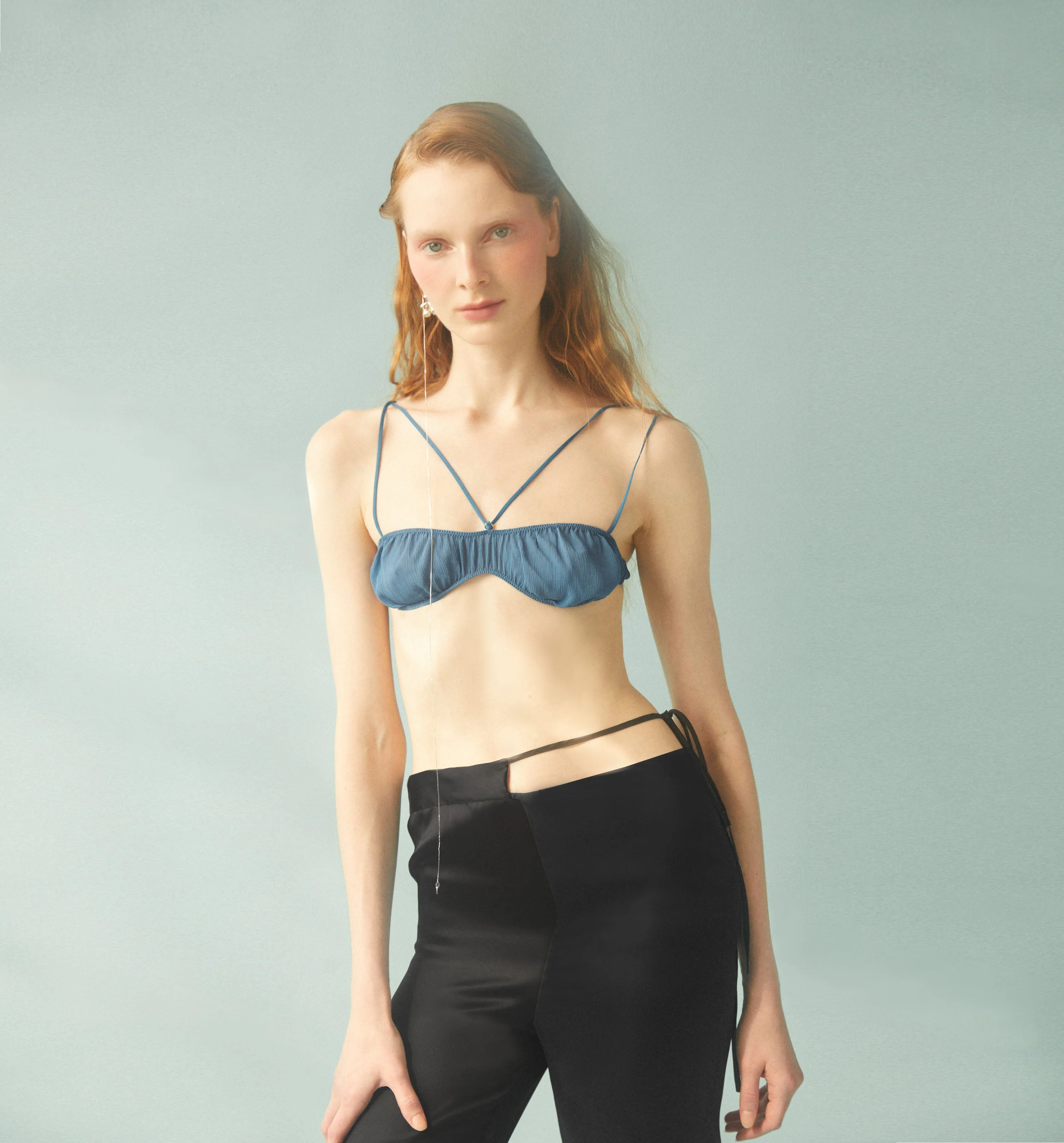 Luisa et La Luna Alaia Bralette - Ocean Mist - Image 2