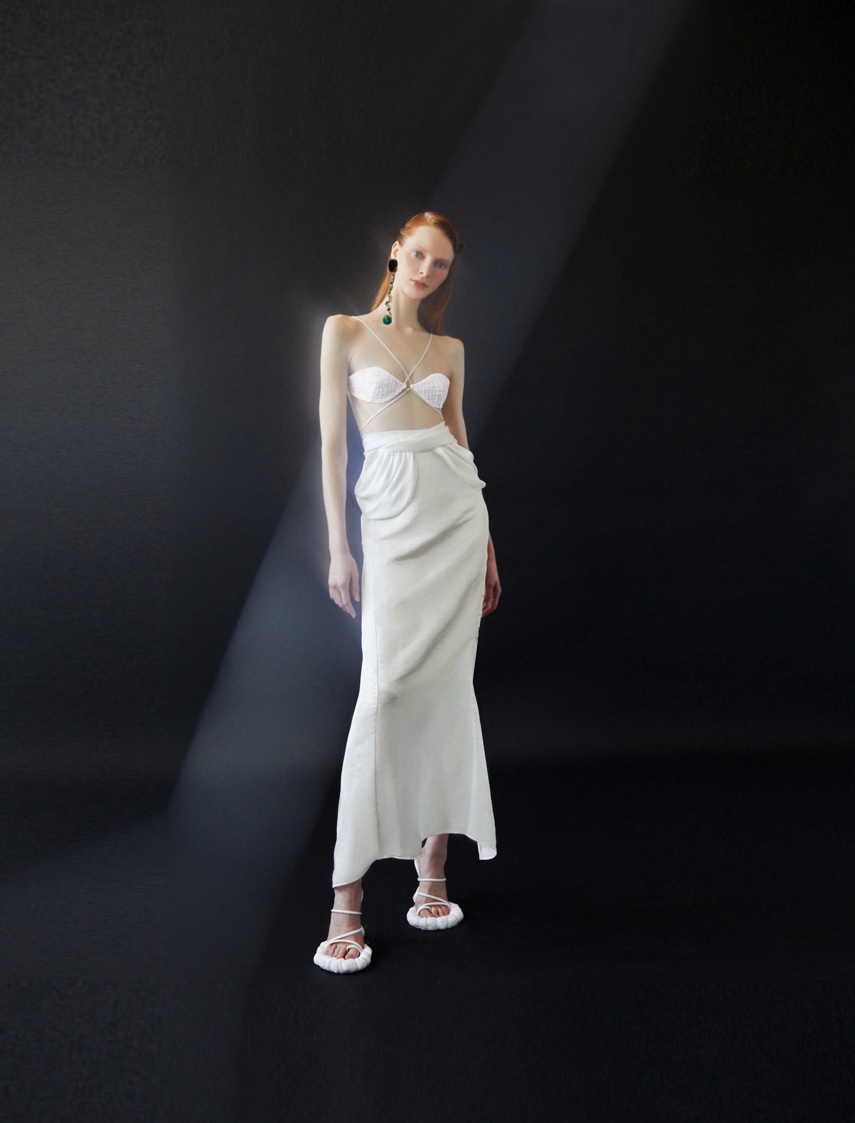 Luisa et La Luna Aura Skirt - Blanc - Image 2