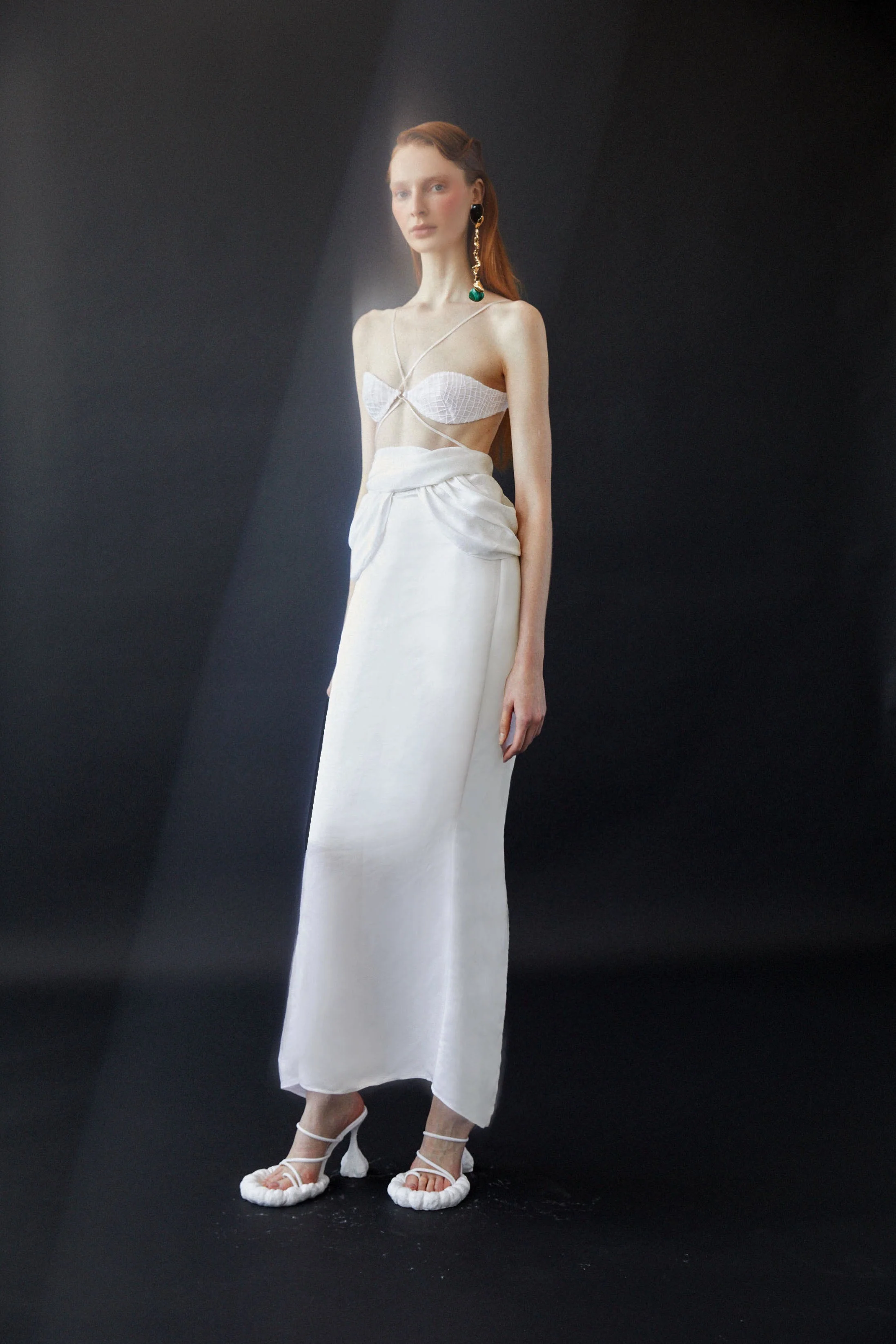 Luisa et La Luna Aura Skirt - Blanc - Image 3