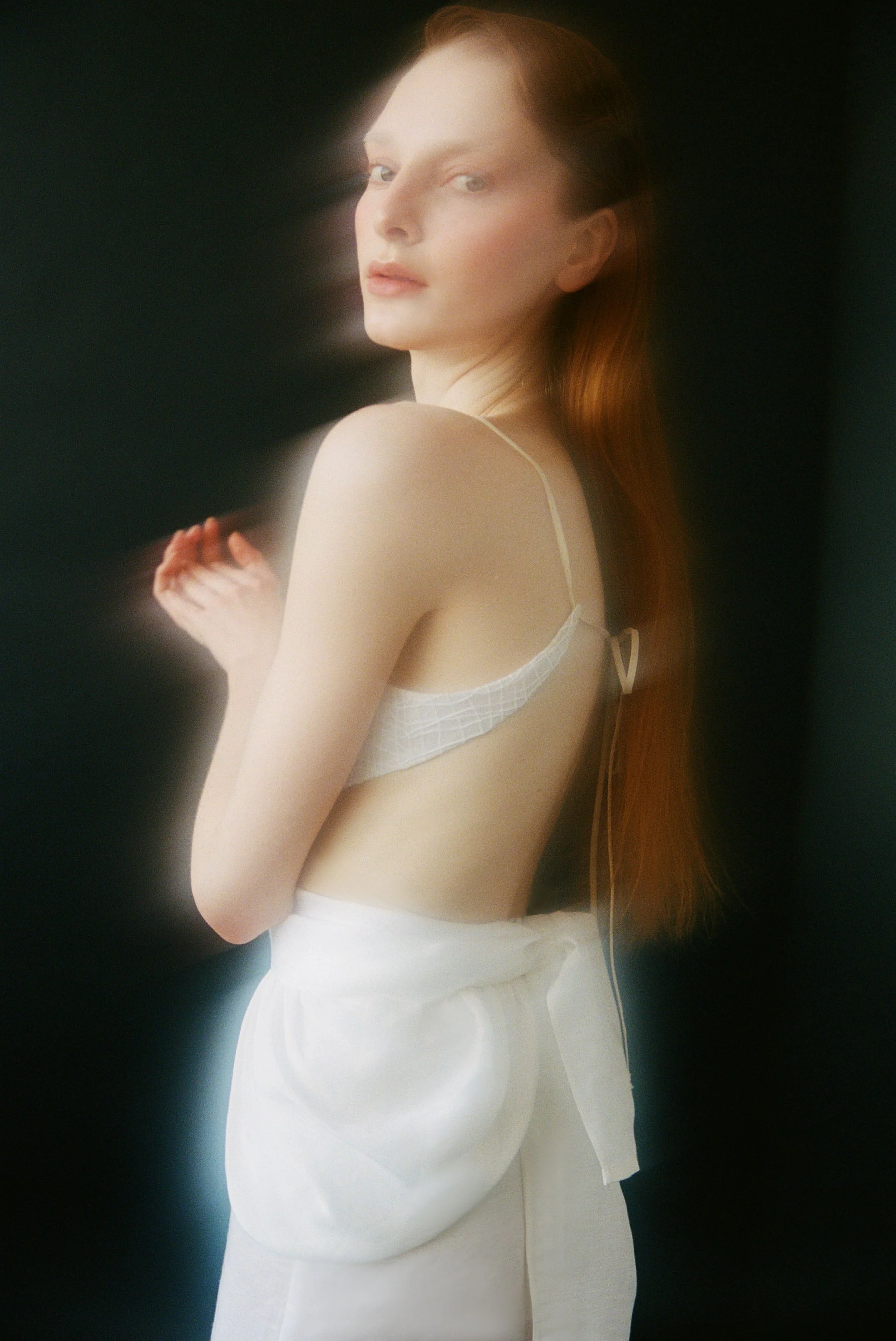 Luisa et La Luna Clemence Bralette Top - Blanc - Image 6