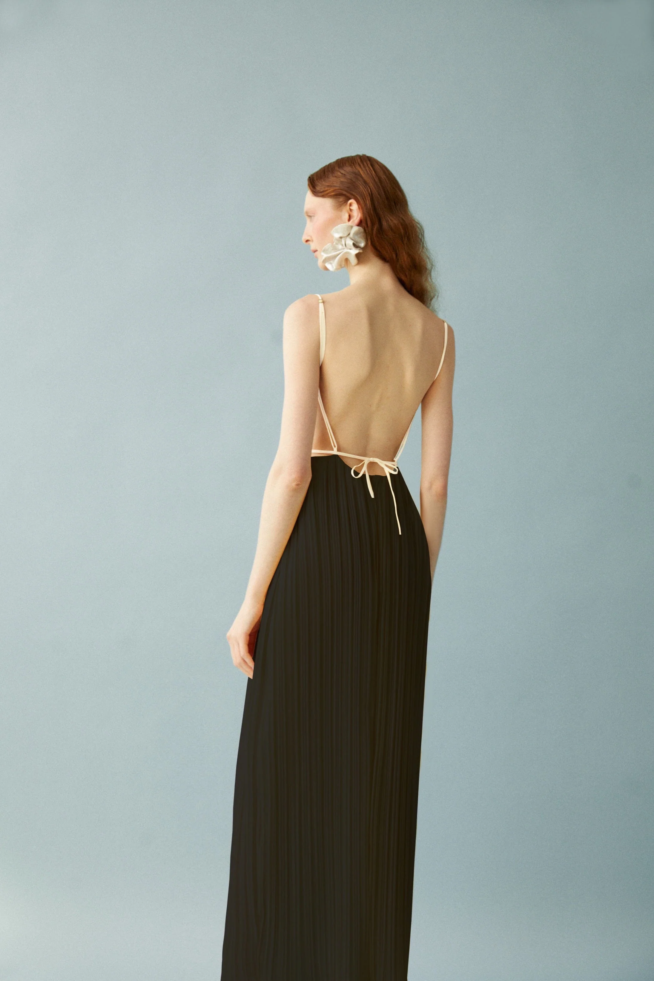 Luisa et La Luna Eros Pleated Combo Dress - Image 5