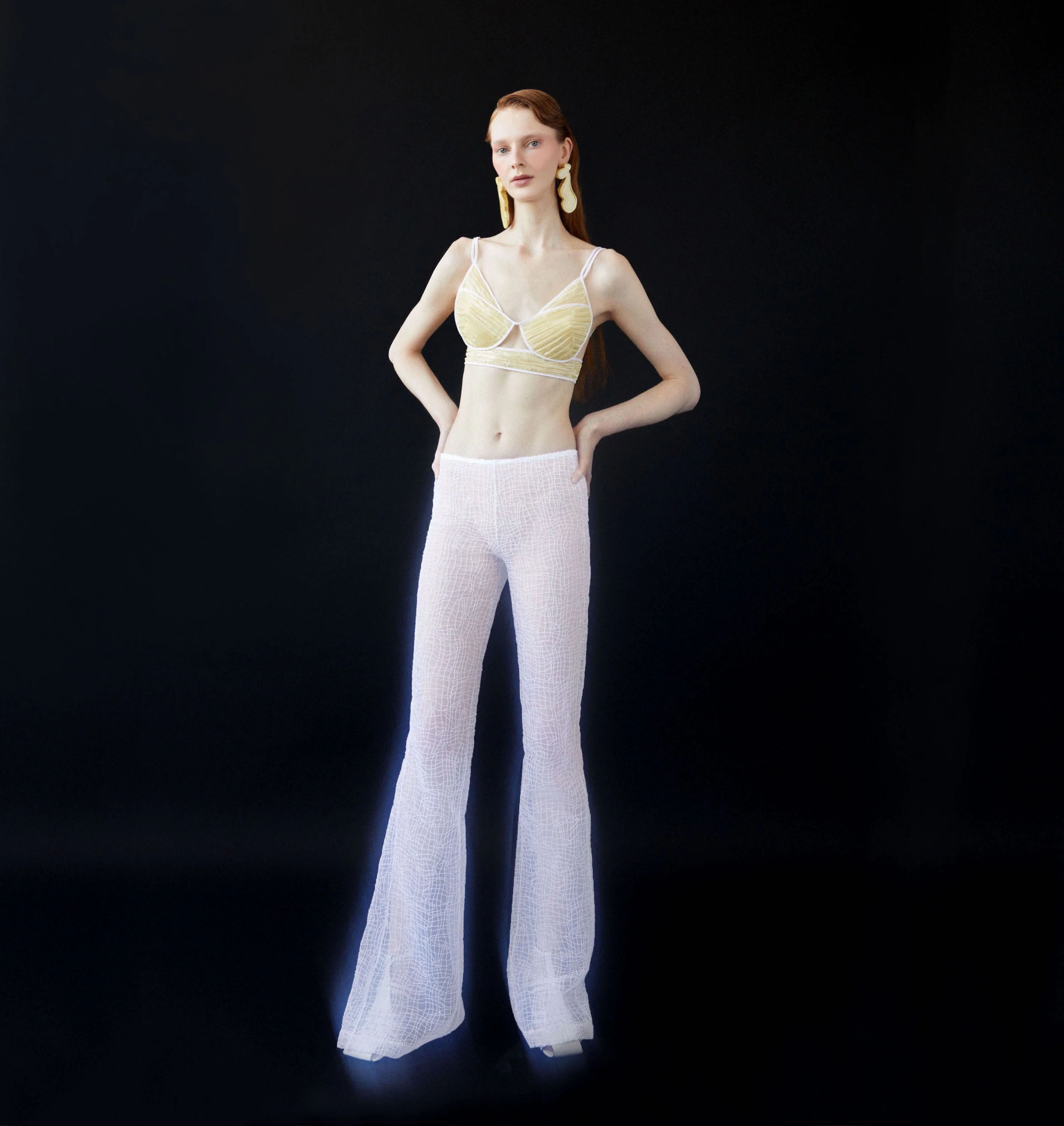 Luisa et La Luna Neptune Pants - Blanc - Image 3