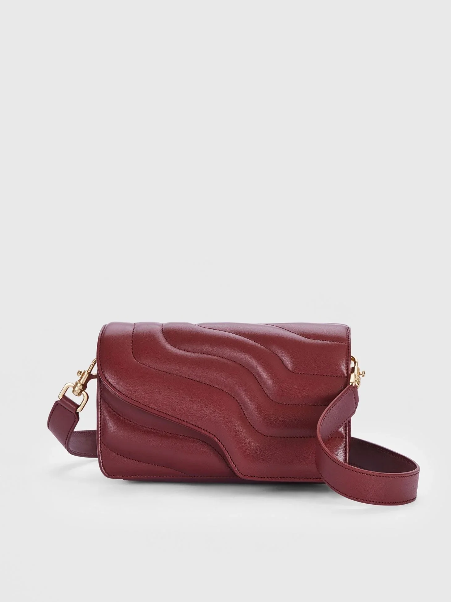 ATP Atelier ASSISI MERLOT QUILTED BAG - Brown - Image 2