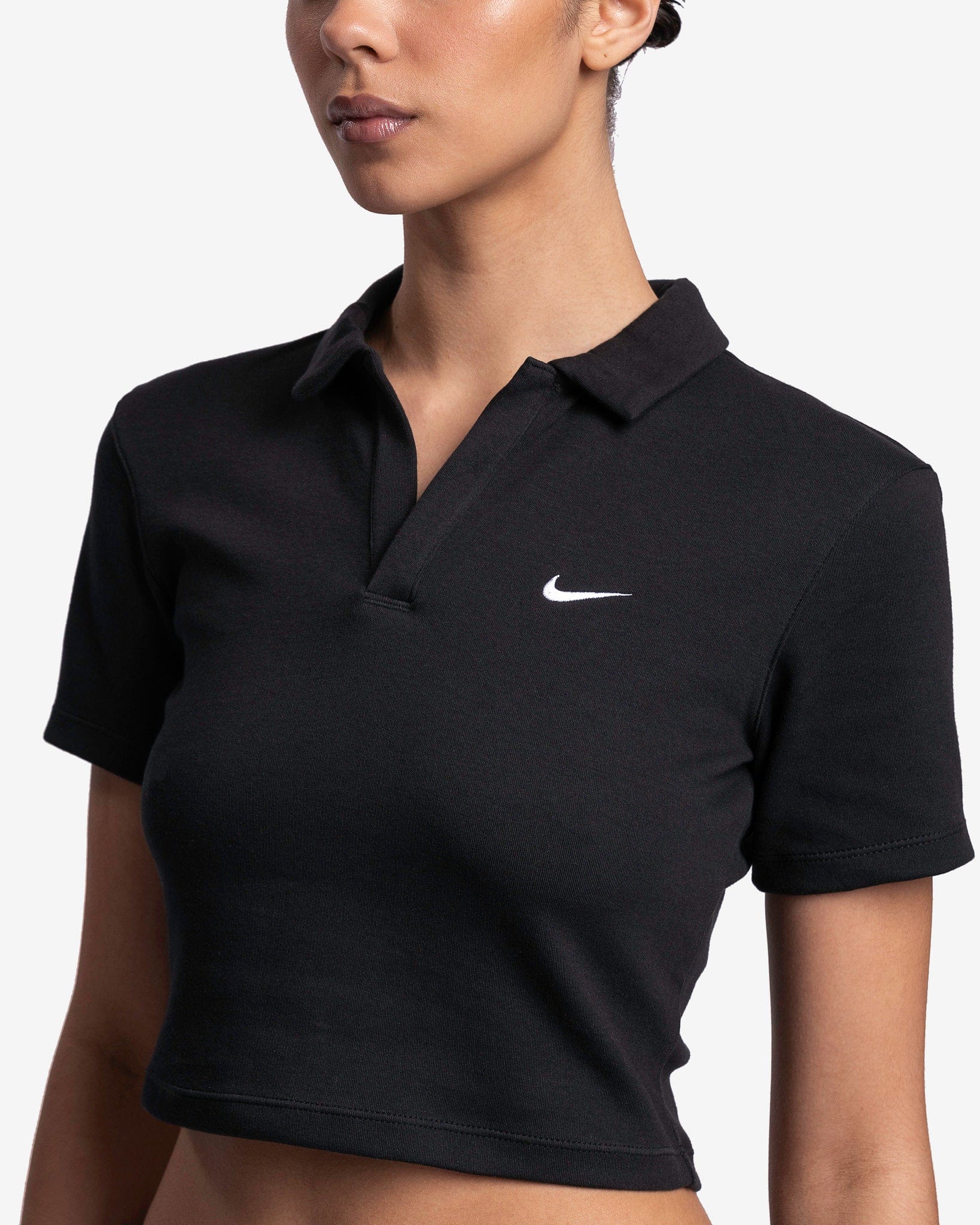Nike NSW Essential Short Sleeve Polo - Black - Image 4