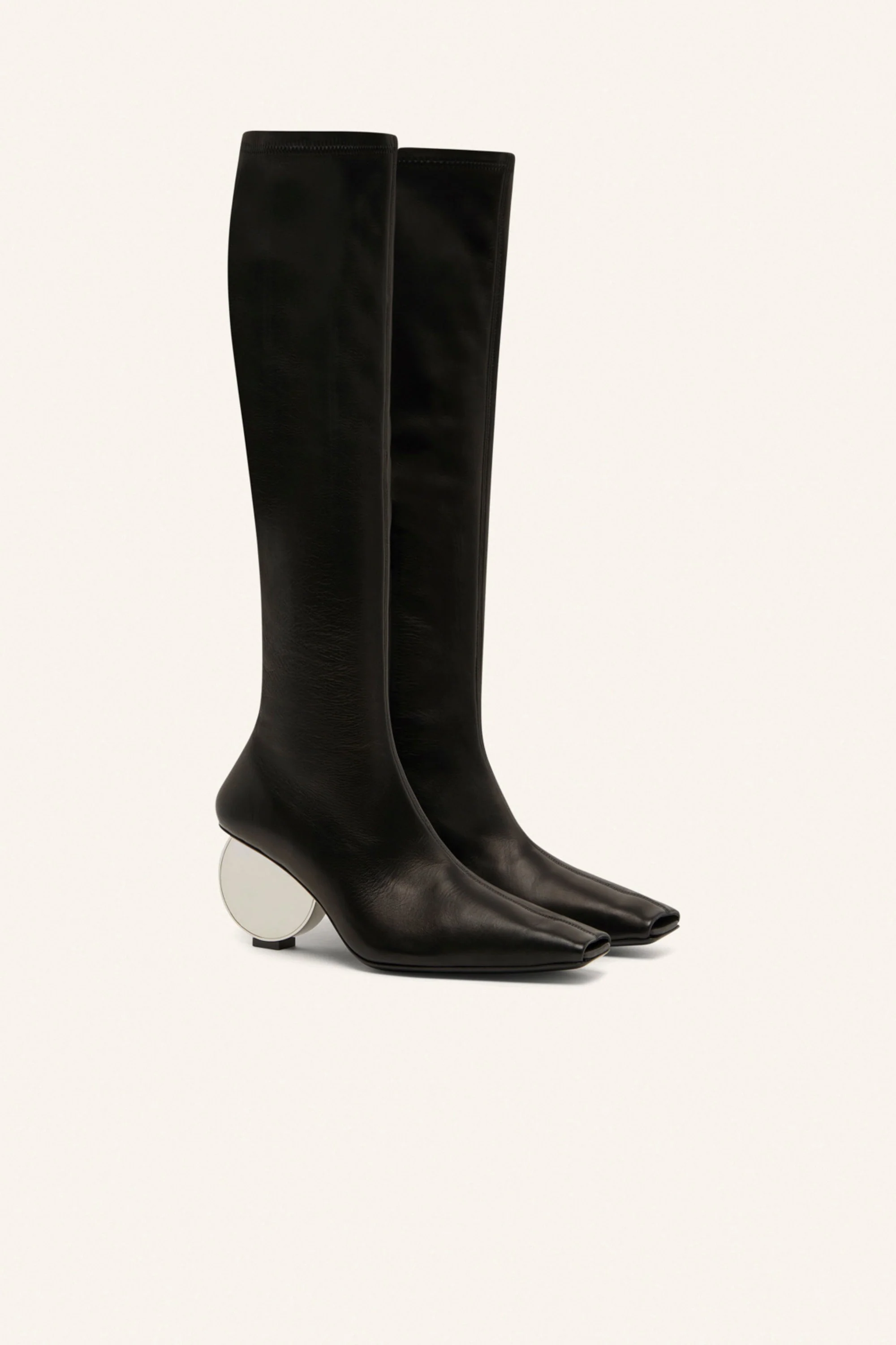 COURREGES Circle Vegan Nappa Boots - Image 2