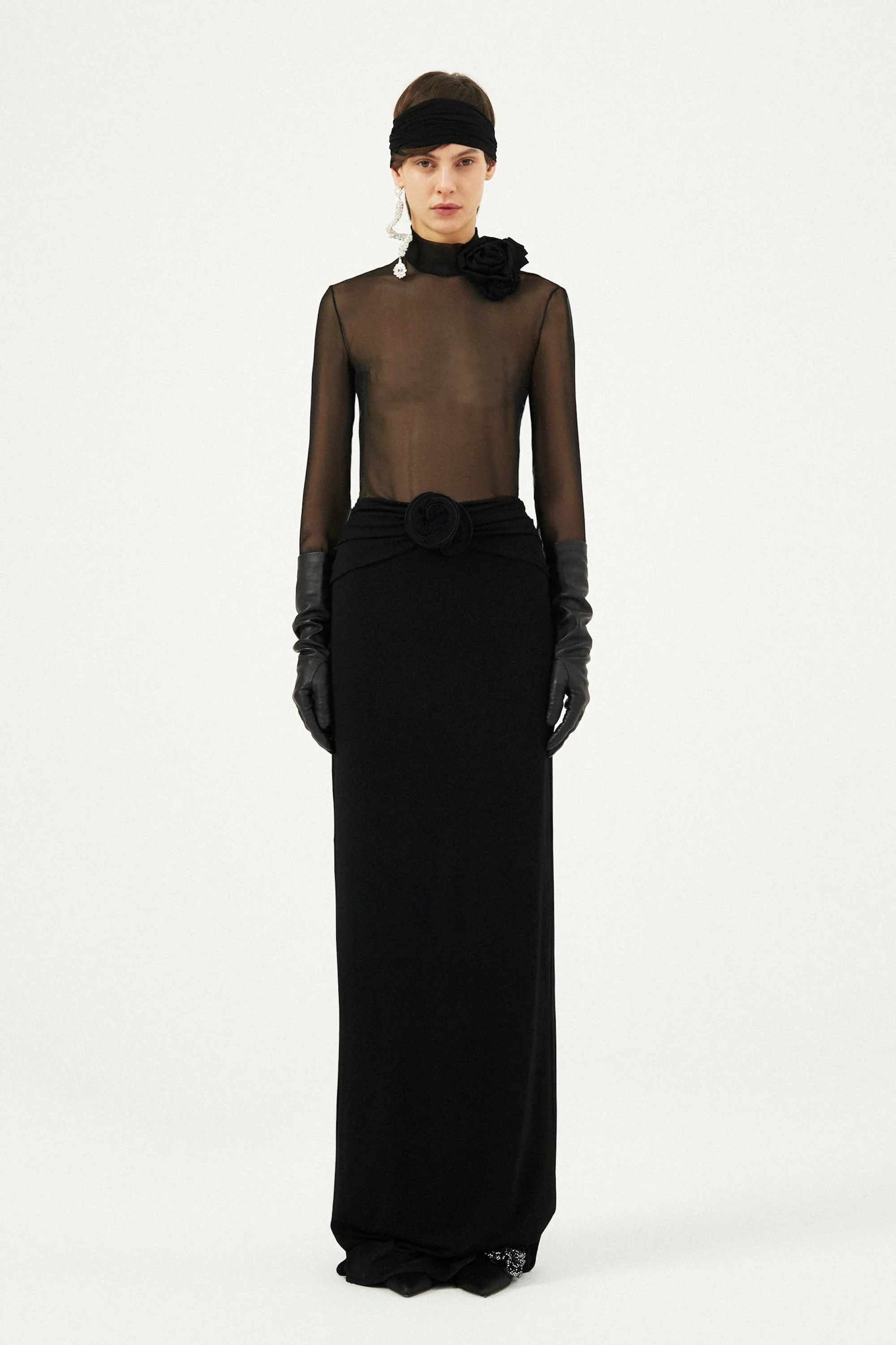 Magda Butrym AW23 Skirt 02 - Black - Image 3