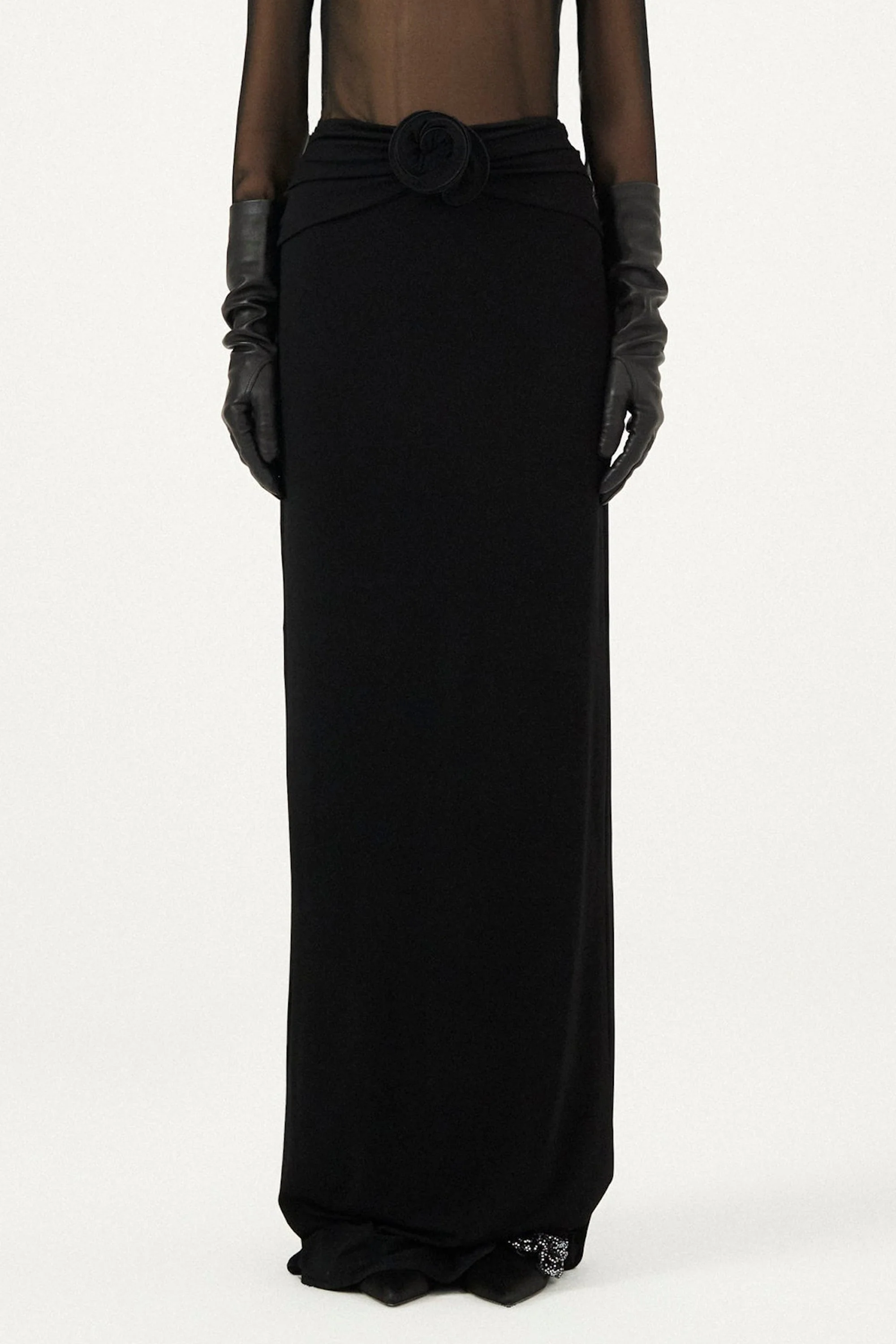 Magda Butrym AW23 Skirt 02 - Black - Image 4
