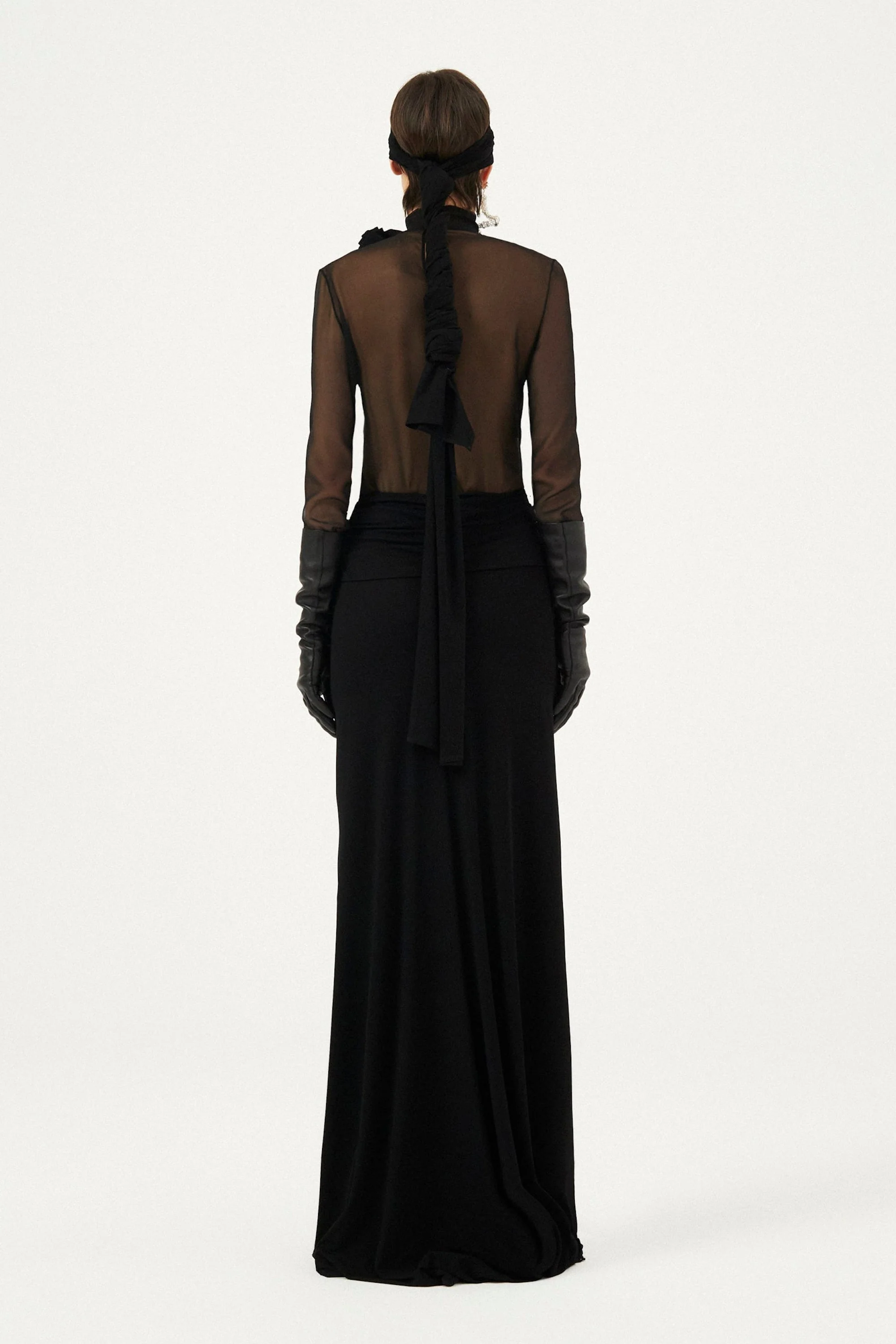 Magda Butrym AW23 Skirt 02 - Black - Image 5