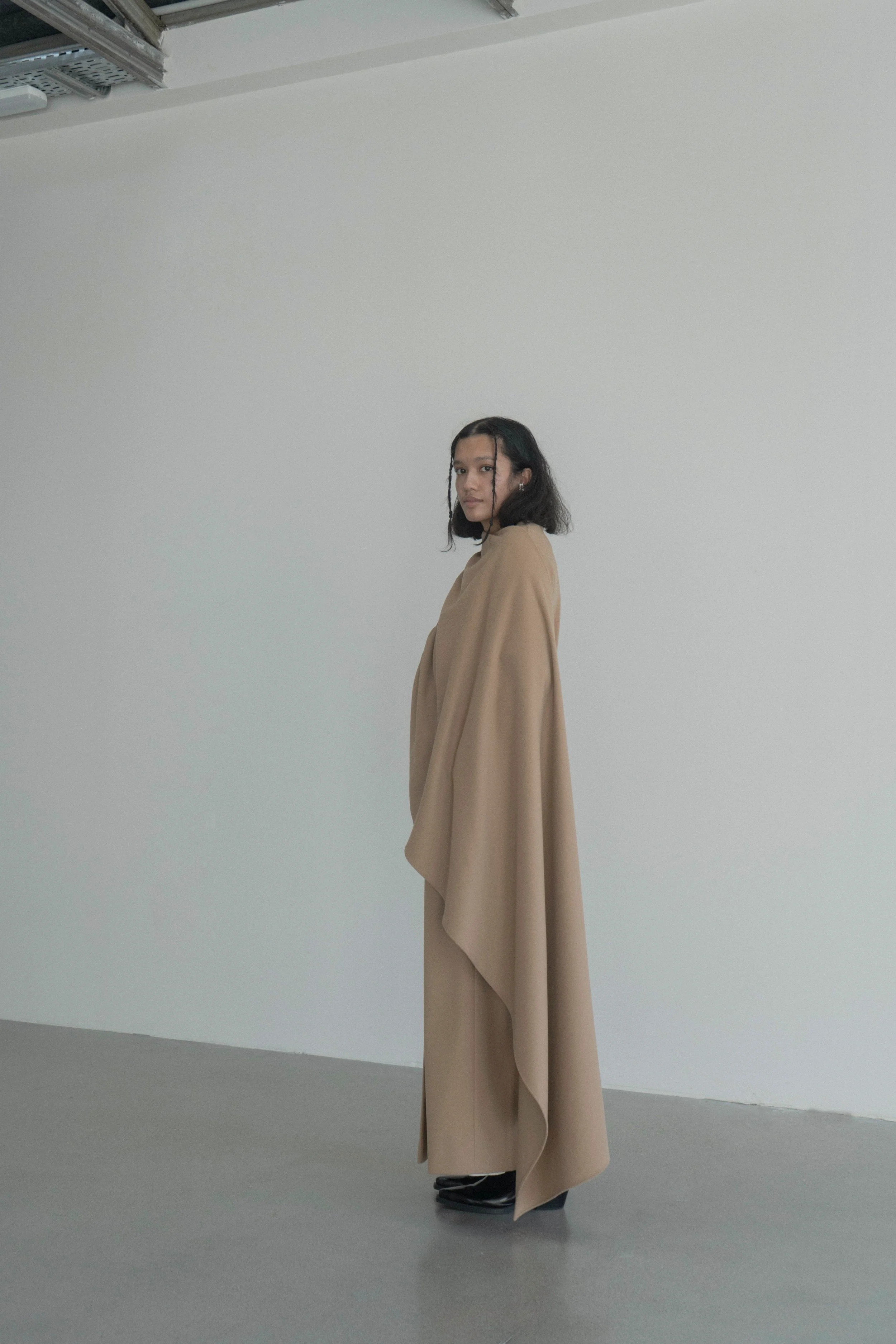 K M by L A N G E Kotsyubinsky Cashemere Coat - Camel - Image 6