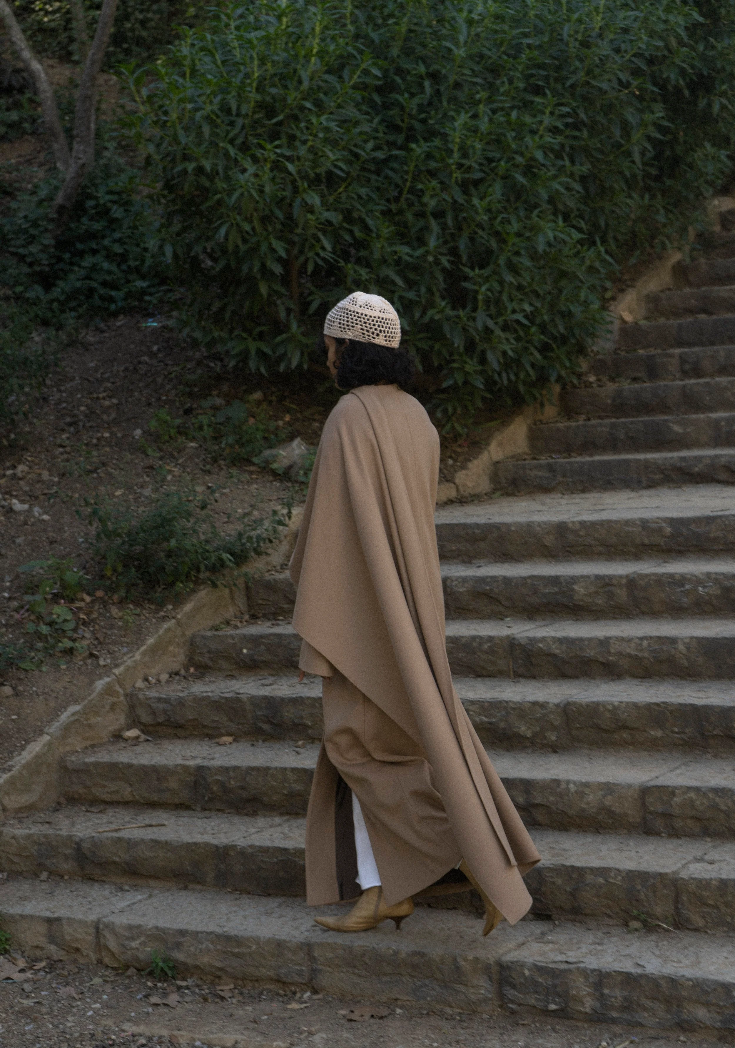 K M by L A N G E Kotsyubinsky Cashemere Coat - Camel - Image 8