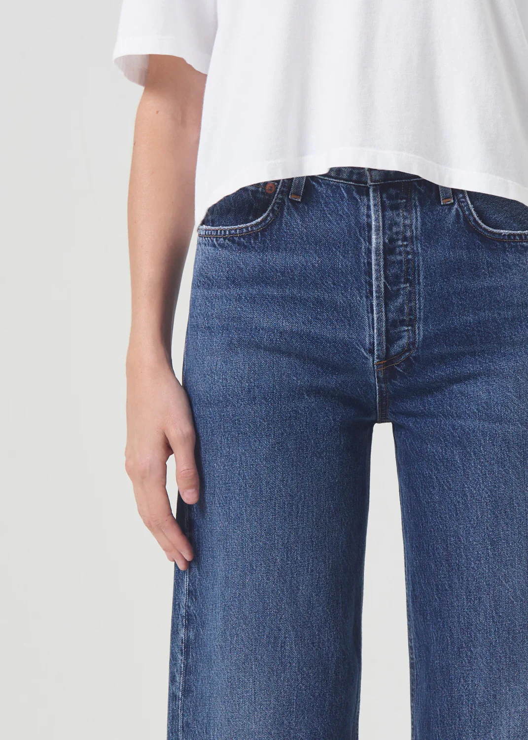 Agolde Ren Hi Rise Wide Leg - Control - Image 8