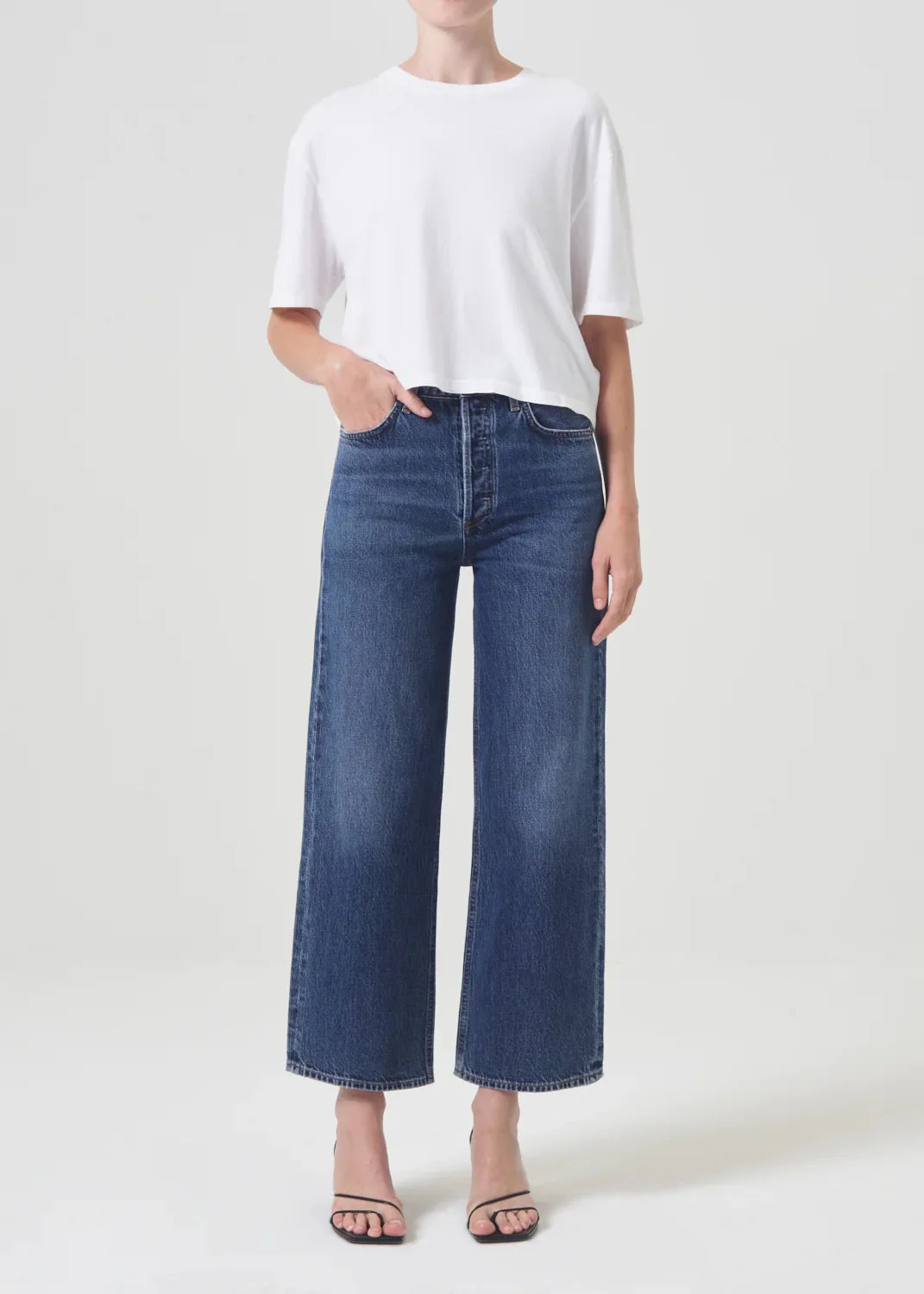 Agolde Ren Hi Rise Wide Leg - Control - Image 9