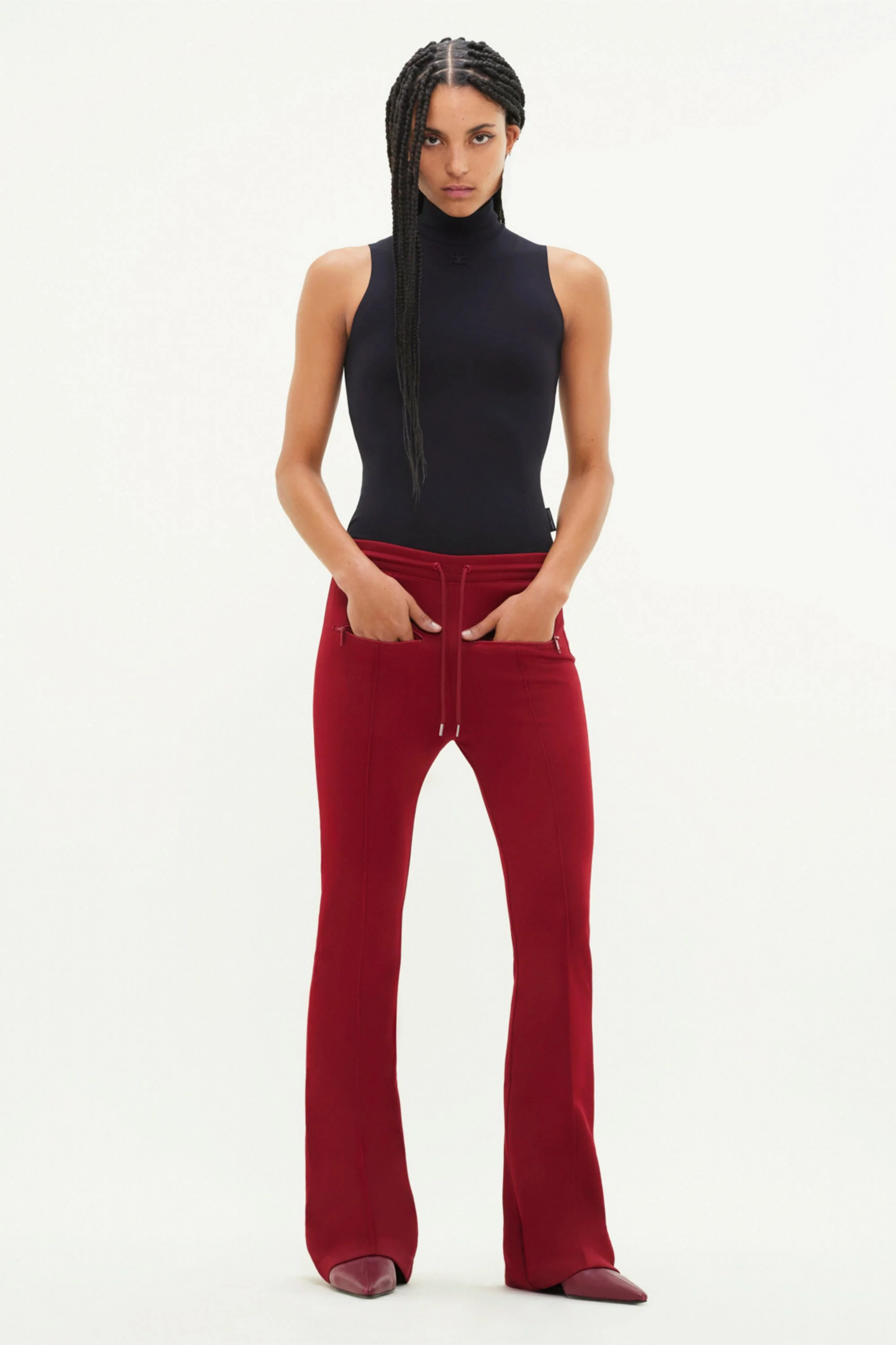 COURREGES TRACKSUIT INTERLOCK PANTS - Image 5