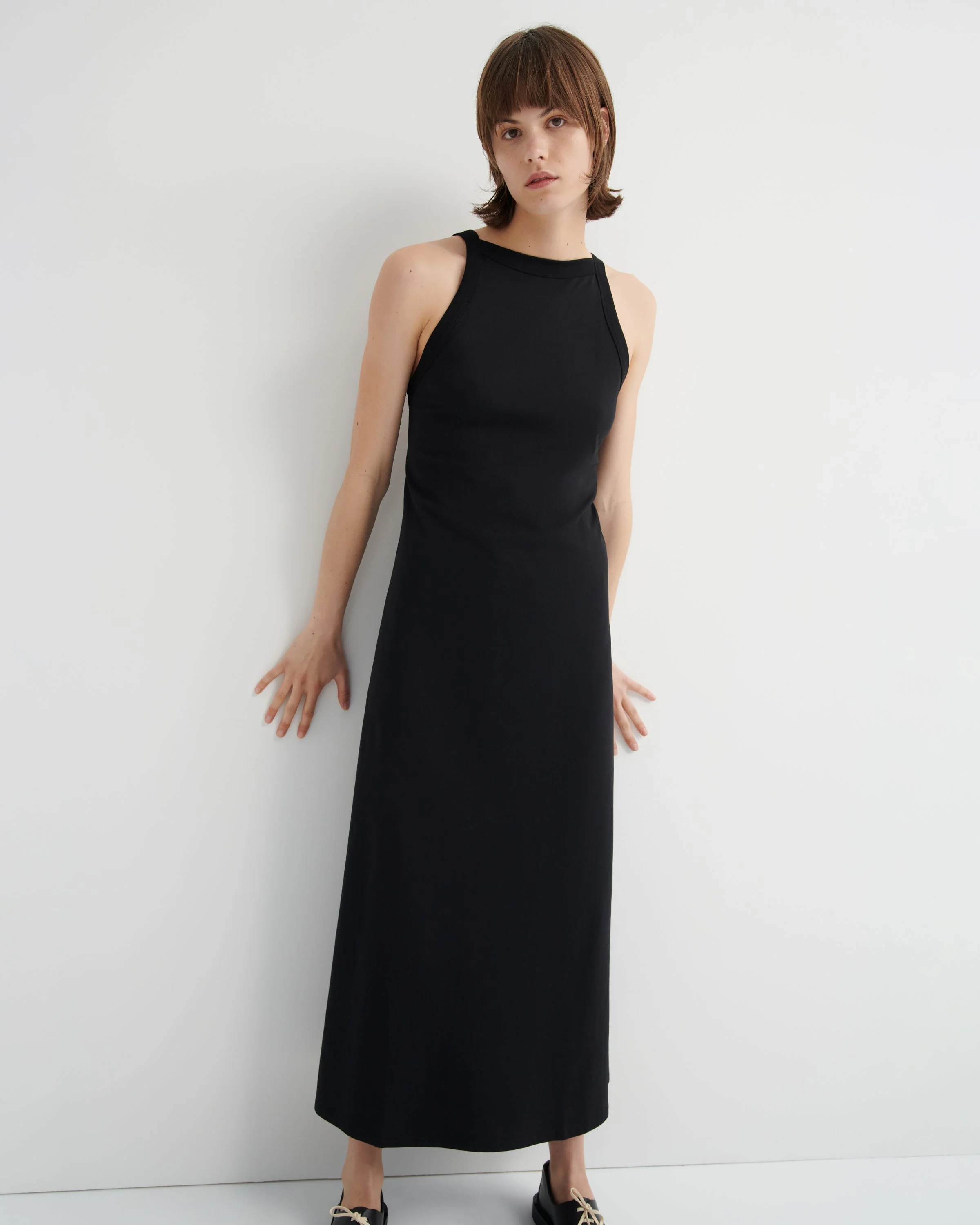Kowtow Low Back Dress - Black - Image 3