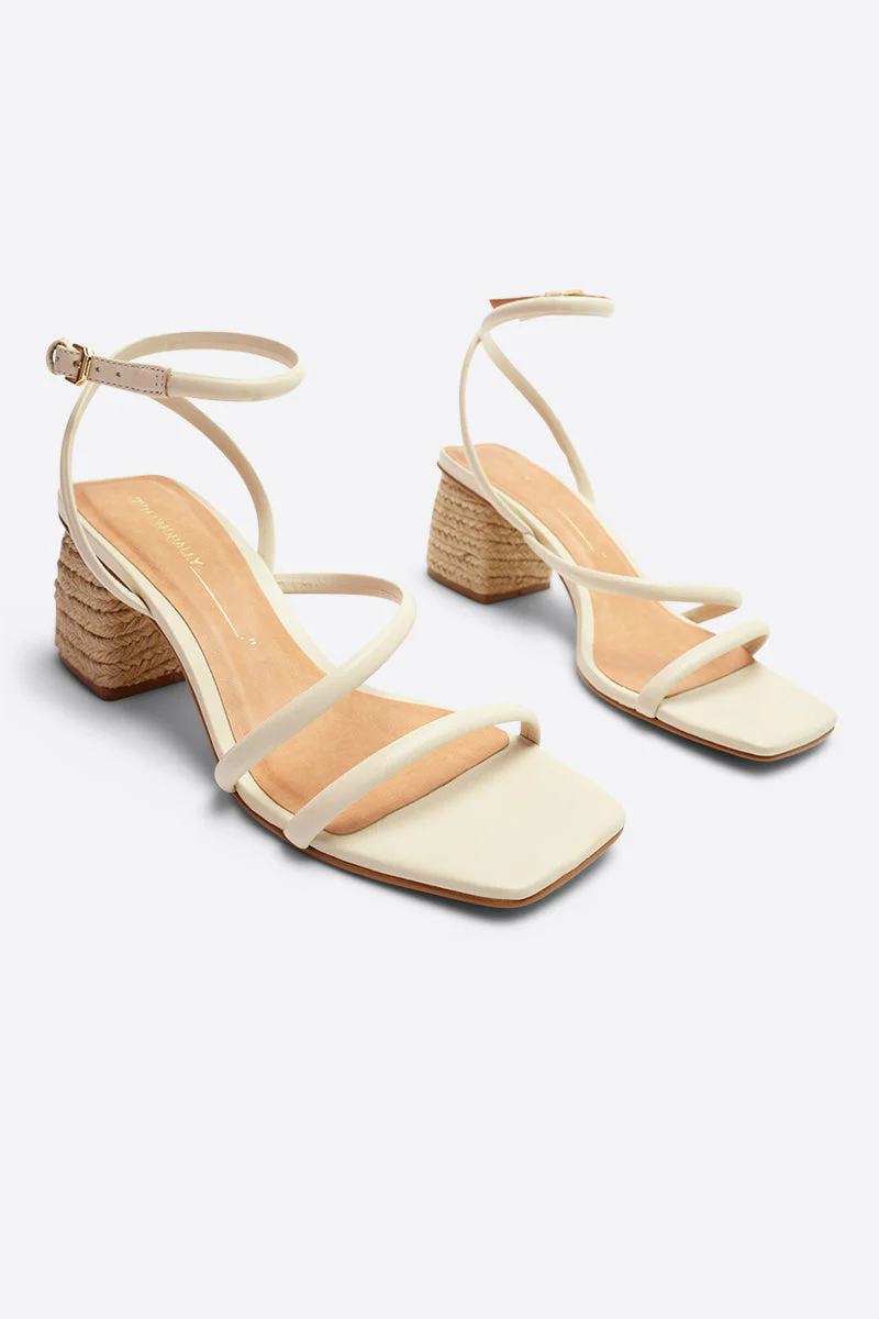 "INTENTIONALLY __________." Limo Heeled Sandal - Image 3