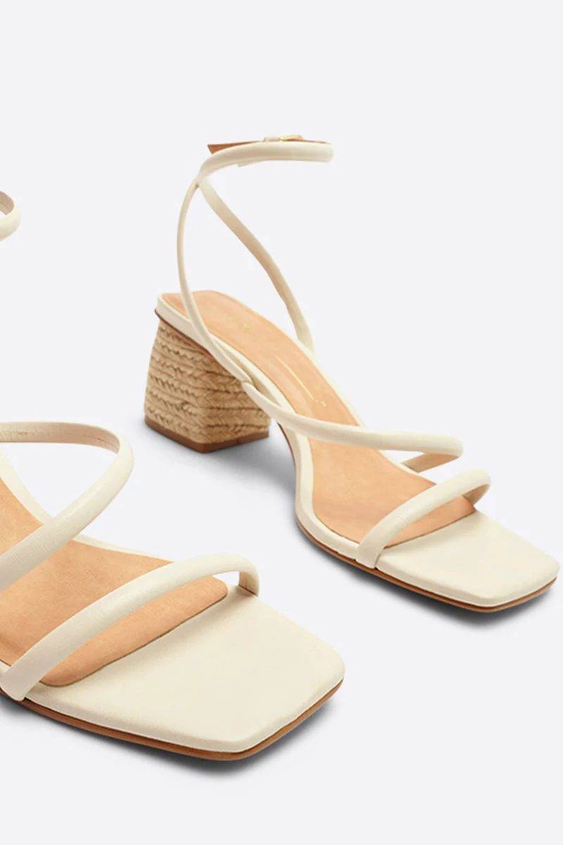 "INTENTIONALLY __________." Limo Heeled Sandal - Image 4