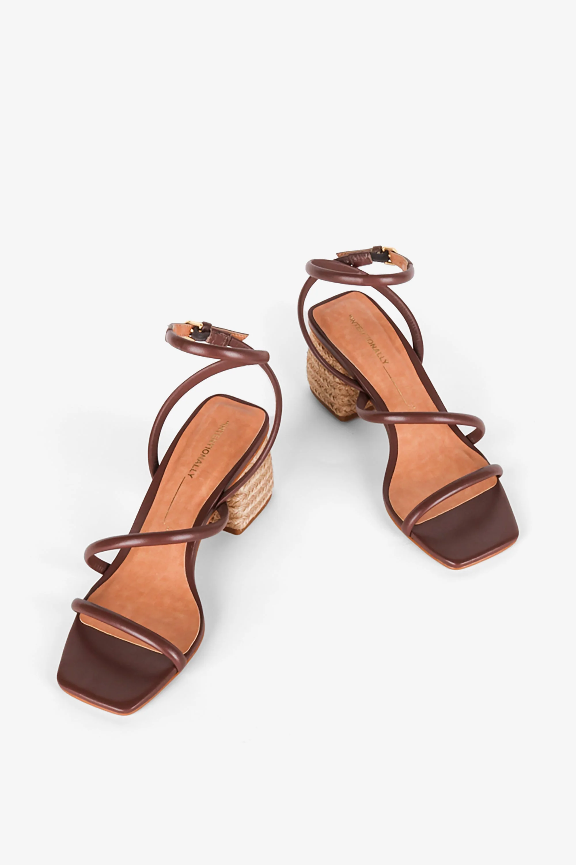 "INTENTIONALLY __________." Limo Heeled Sandal - Image 7