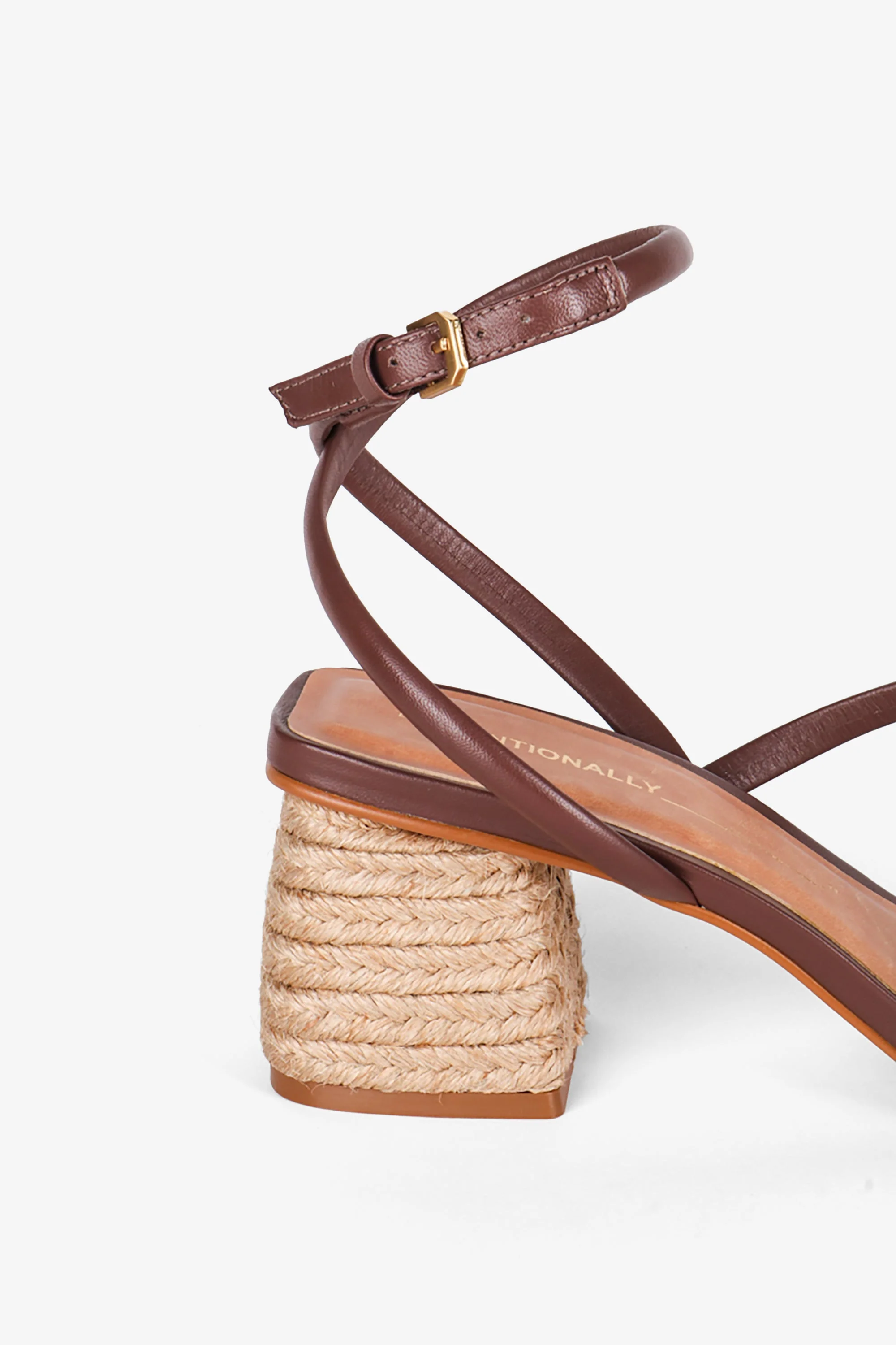"INTENTIONALLY __________." Limo Heeled Sandal - Image 8