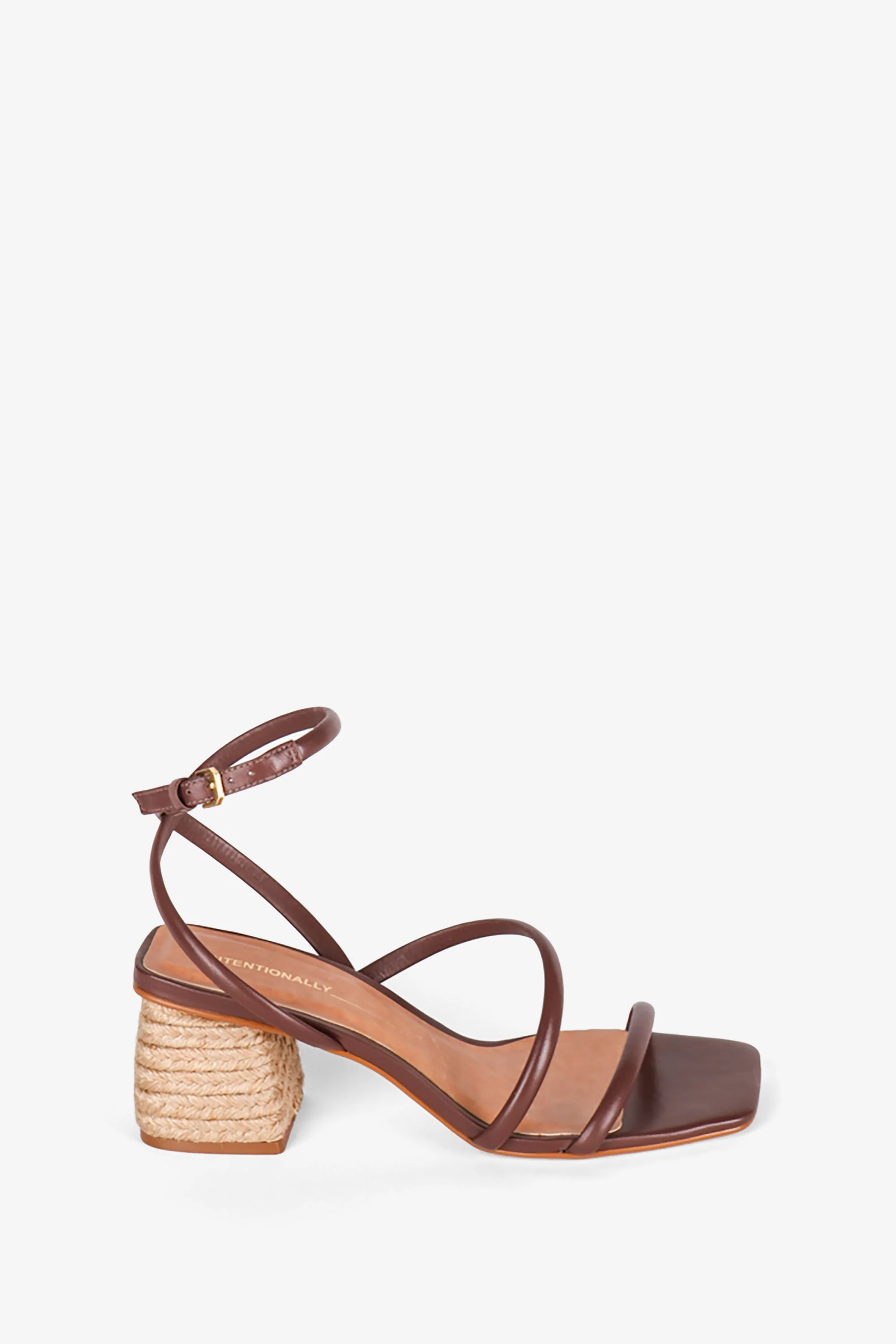 "INTENTIONALLY __________." Limo Heeled Sandal - Image 9