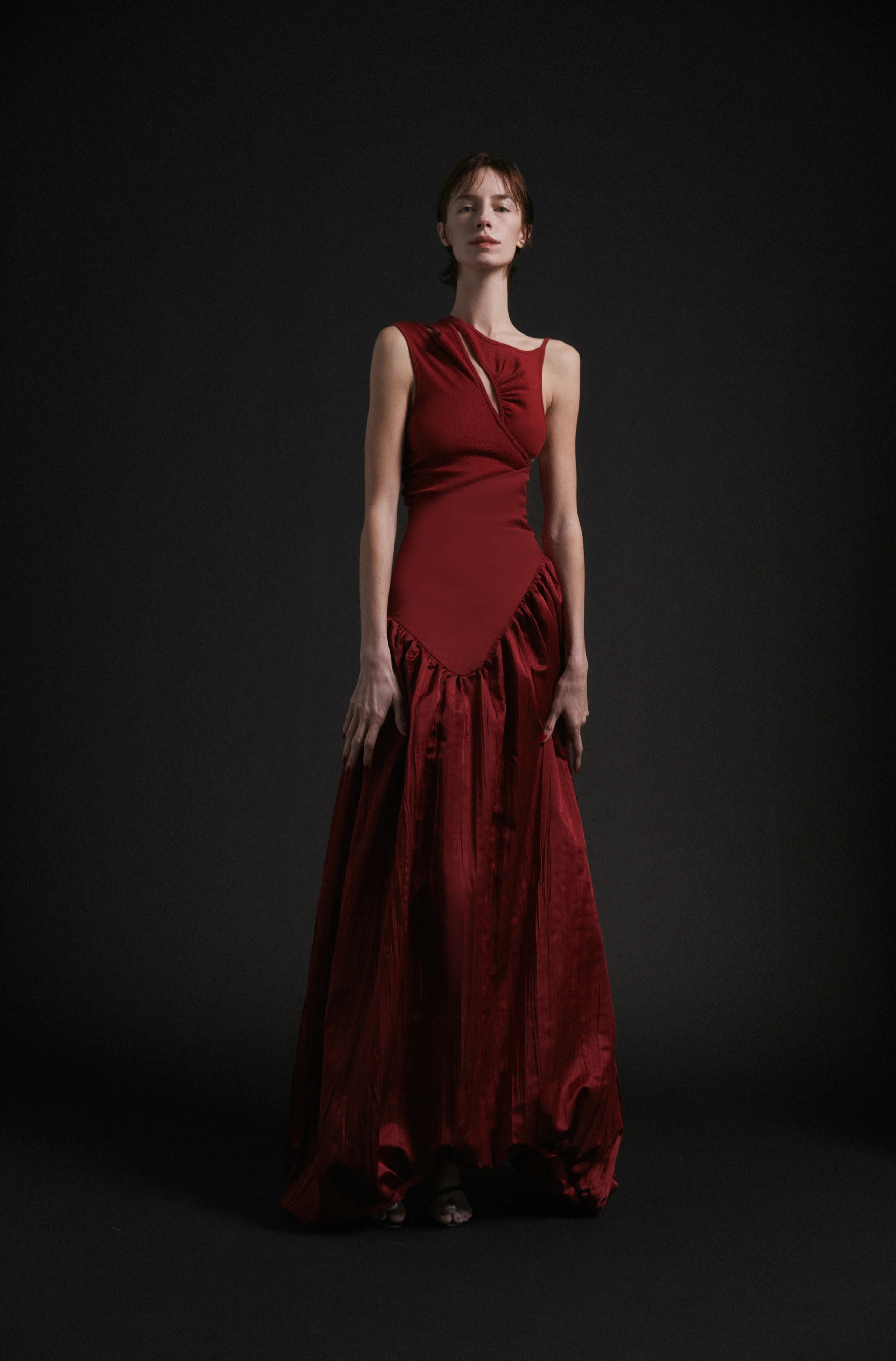 Luisa et La Luna Daphne Skirt - Ruby - Image 2