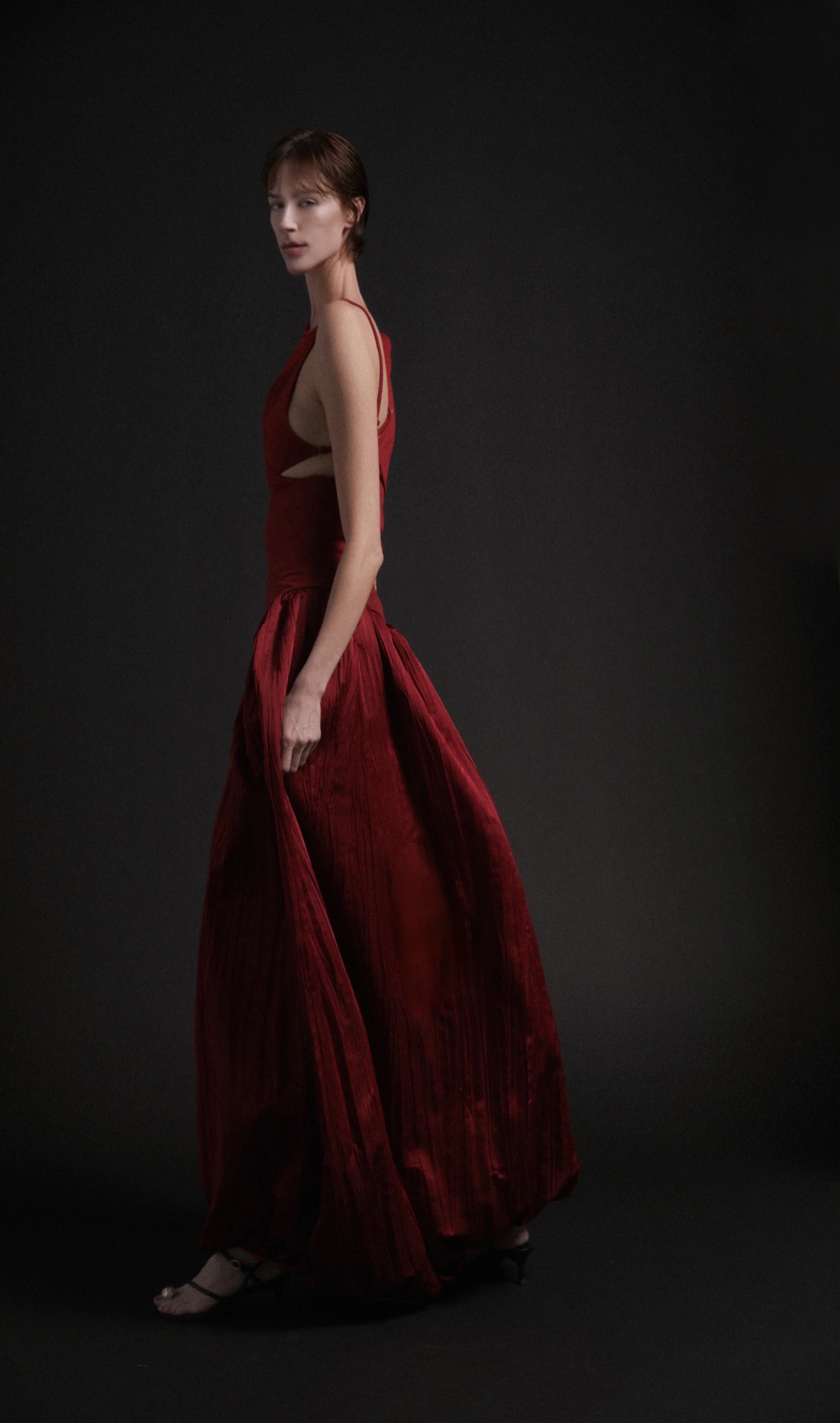 Luisa et La Luna Daphne Skirt - Ruby - Image 4