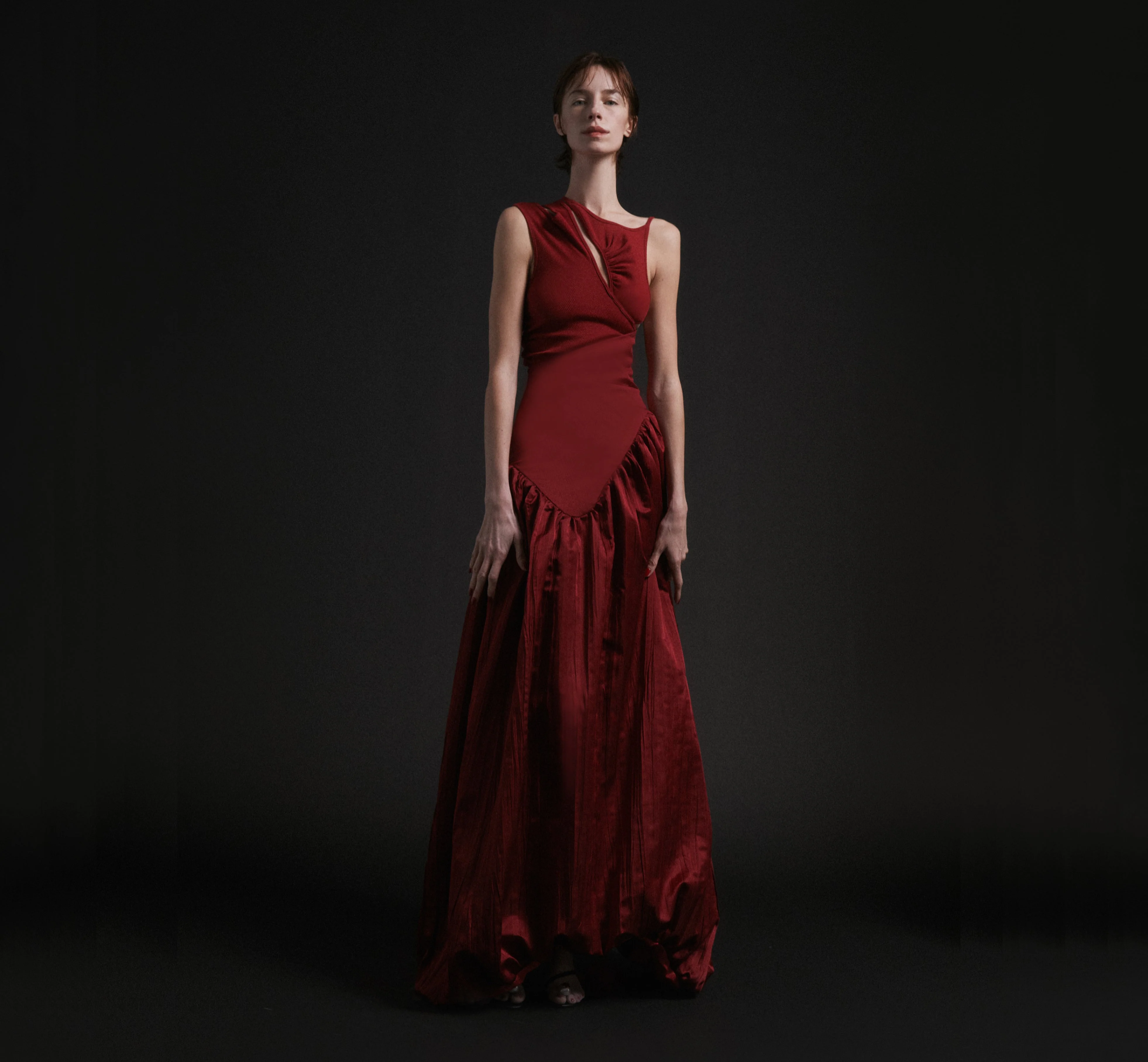 Luisa et La Luna Daphne Skirt - Ruby - Image 6