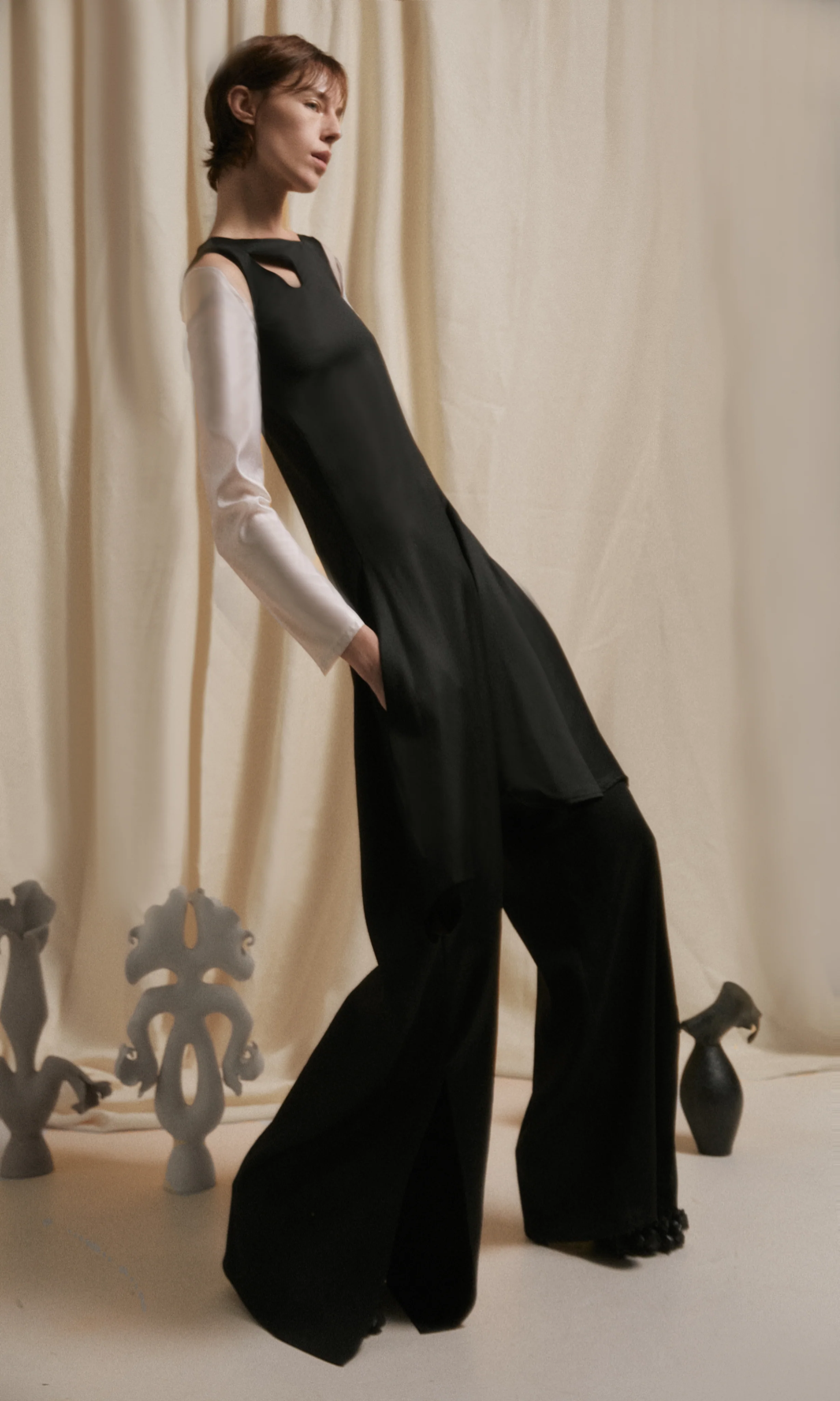 Luisa et La Luna Lou Jumpsuit - Noir - Image 2