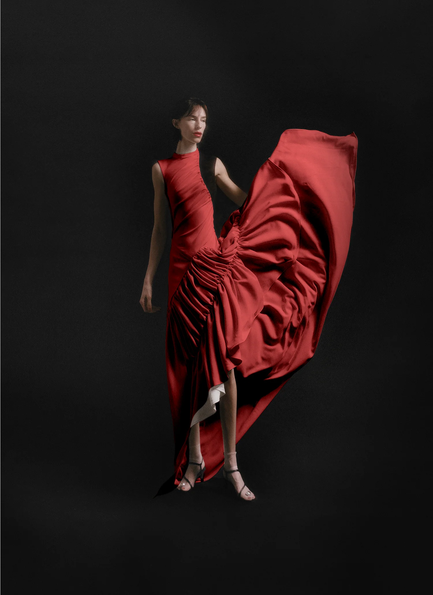 Luisa et La Luna Paulene Dress - Sangria - Image 2