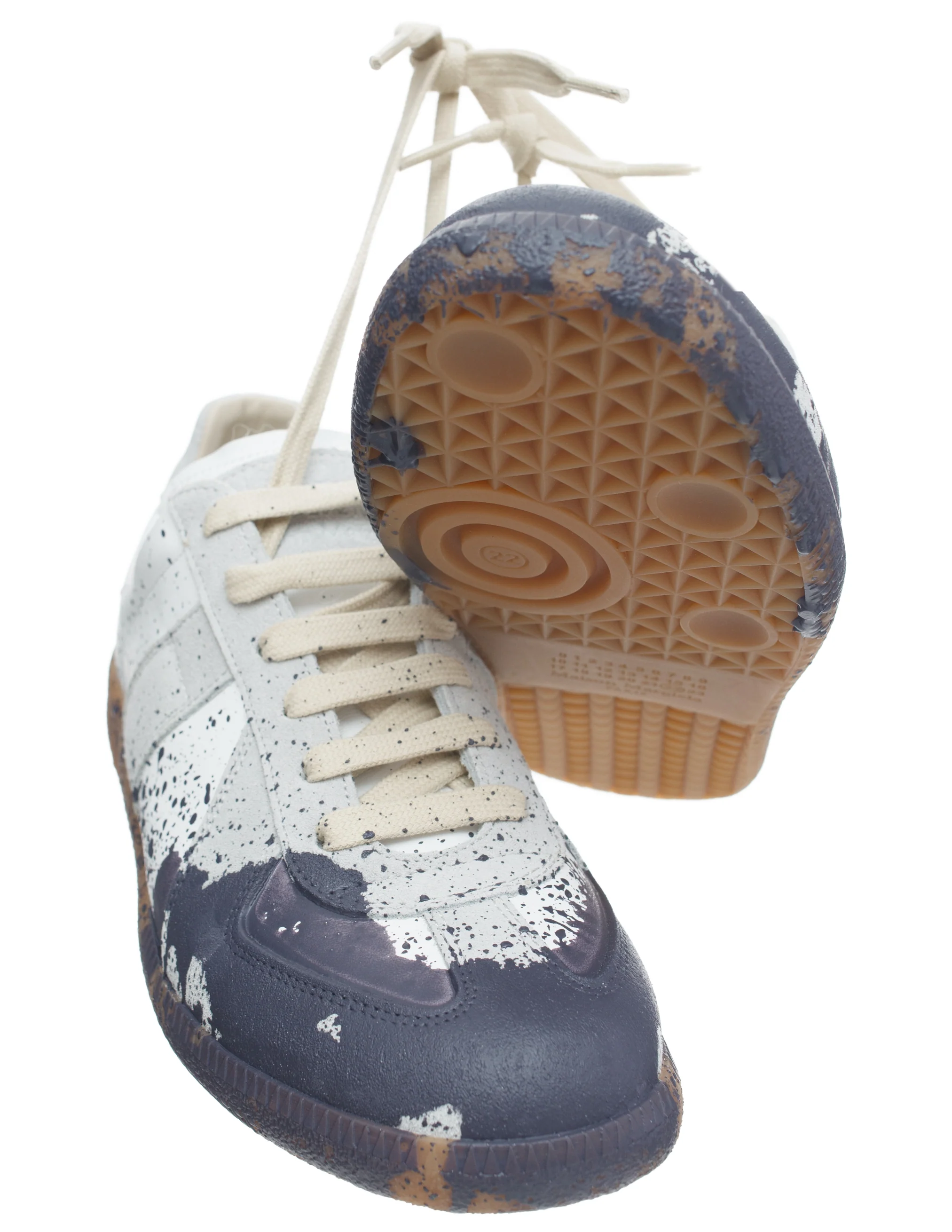 Maison Margiela Color Splash Replica Sneakers - White - Image 2