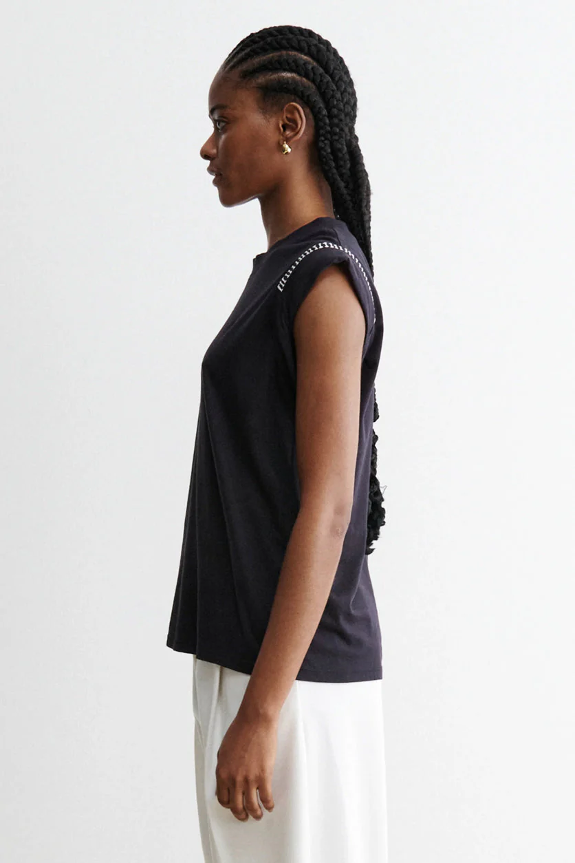 Rachel Comey Miles Tee - Black - Image 3