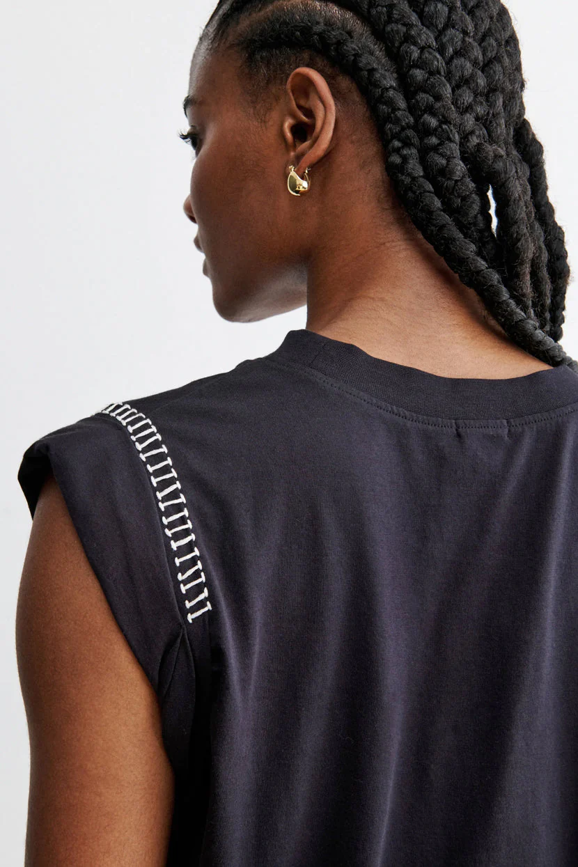 Rachel Comey Miles Tee - Black - Image 4