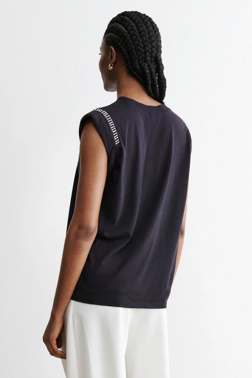 Rachel Comey Miles Tee - Black - Image 5