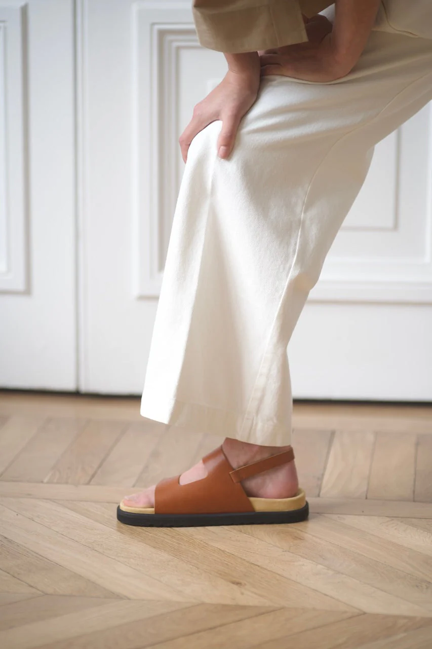 Anne Thomas Daddy Sandals - Gattopardo Ambra - Image 8