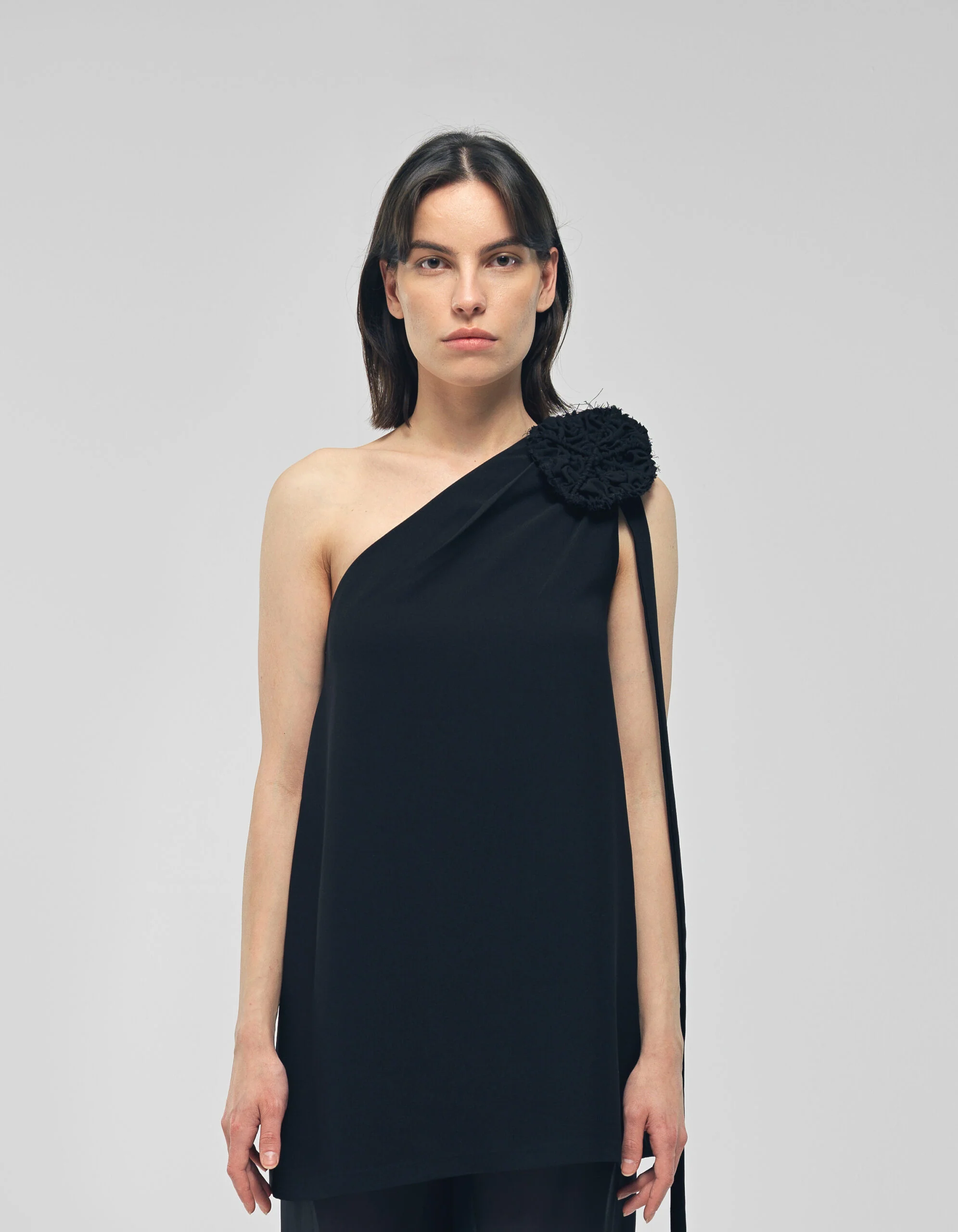 Maet Derfla Crepe Blouse - Black - Image 2