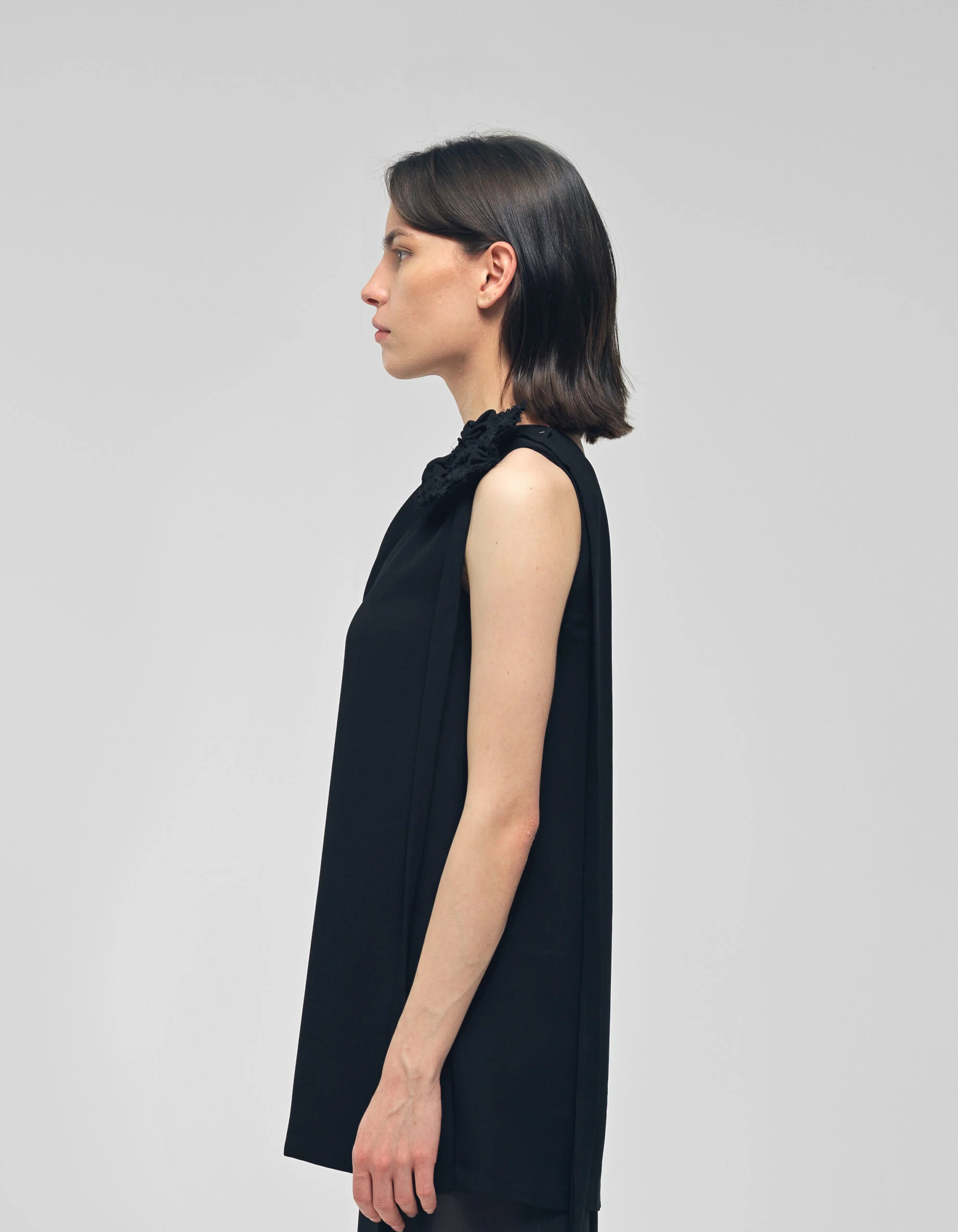 Maet Derfla Crepe Blouse - Black - Image 3